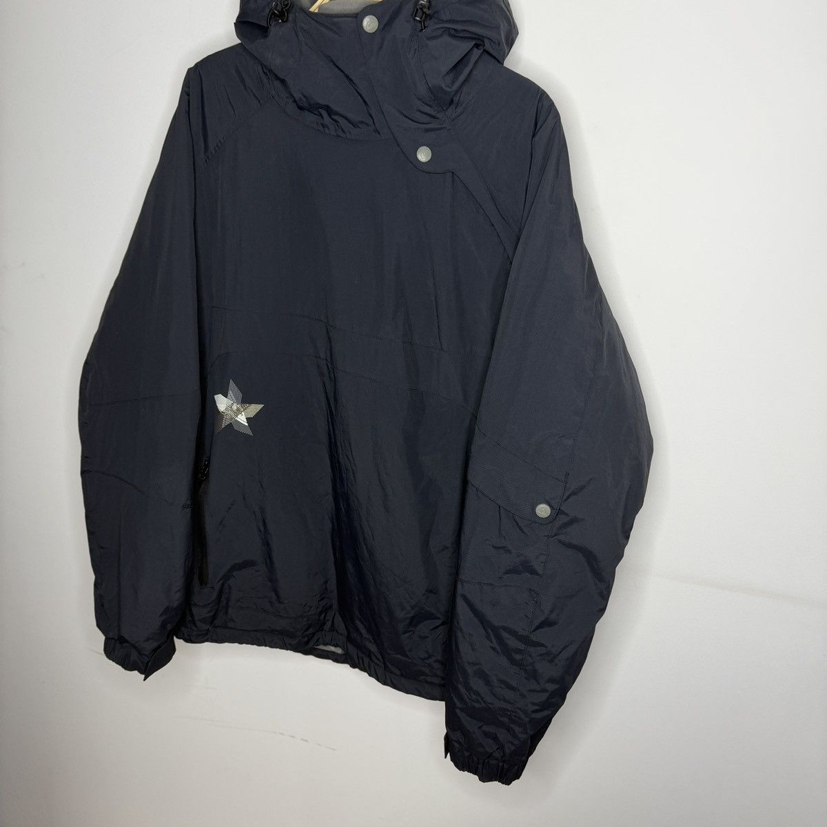 Quiksilver Vintage Quiksilver Compass Anorak Jacket Black Nylon Y2K Size US XL / EU 56 / 4 - 2 Thumbnail