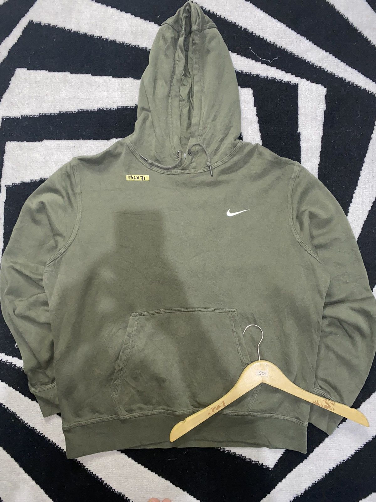 Vintage Nike swoosh logo streetwear hoodie