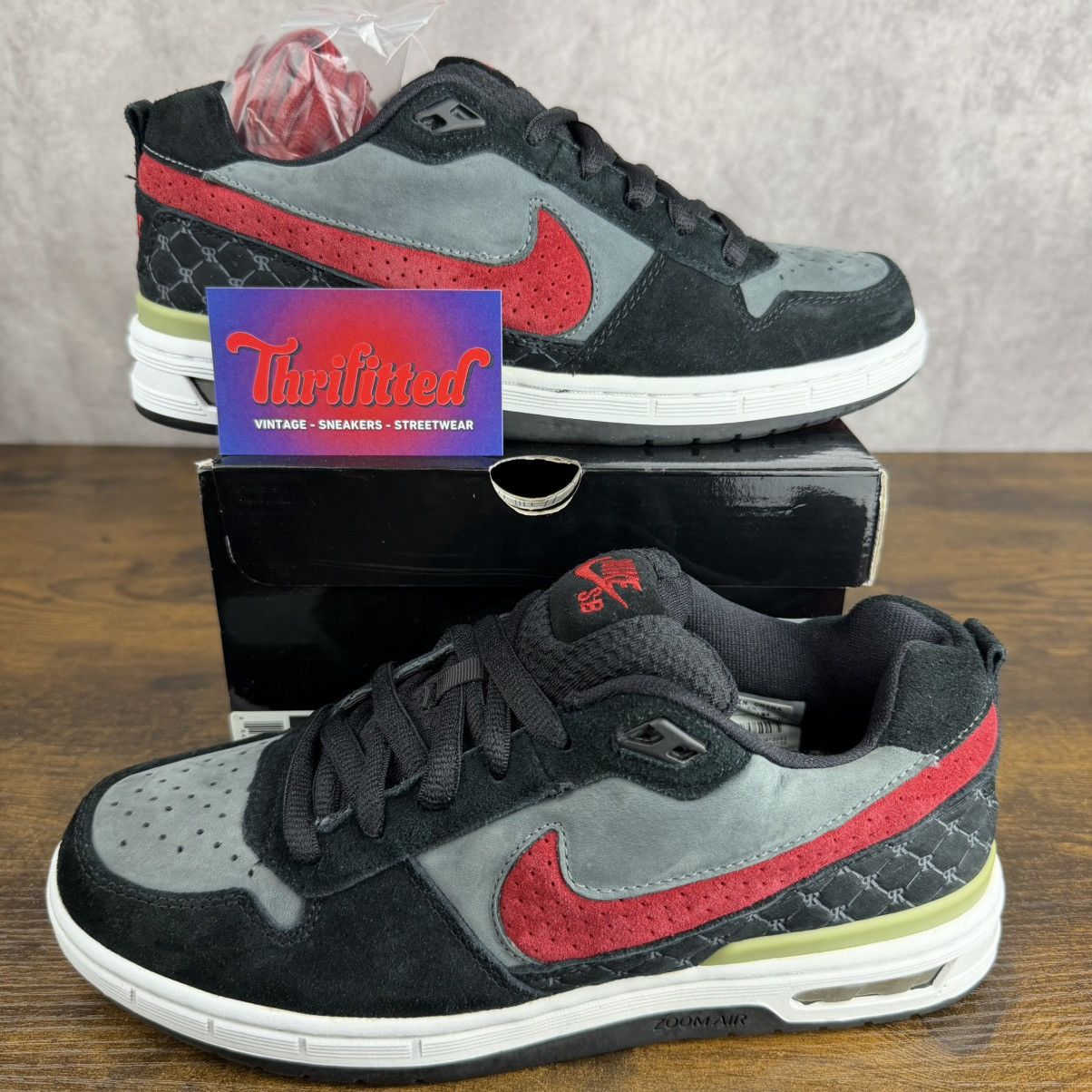 Nike NEW Nike SB Zoom Air Low Paul Rodriguez Bred 2005 310802-061 Size US 8 / EU 41 - 1 Thumbnail