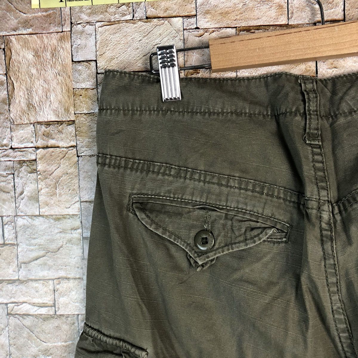 Japanese Brand Baldia Green Cargo Multipocket Pants #A988 Size US 30 / EU 46 - 18 Thumbnail