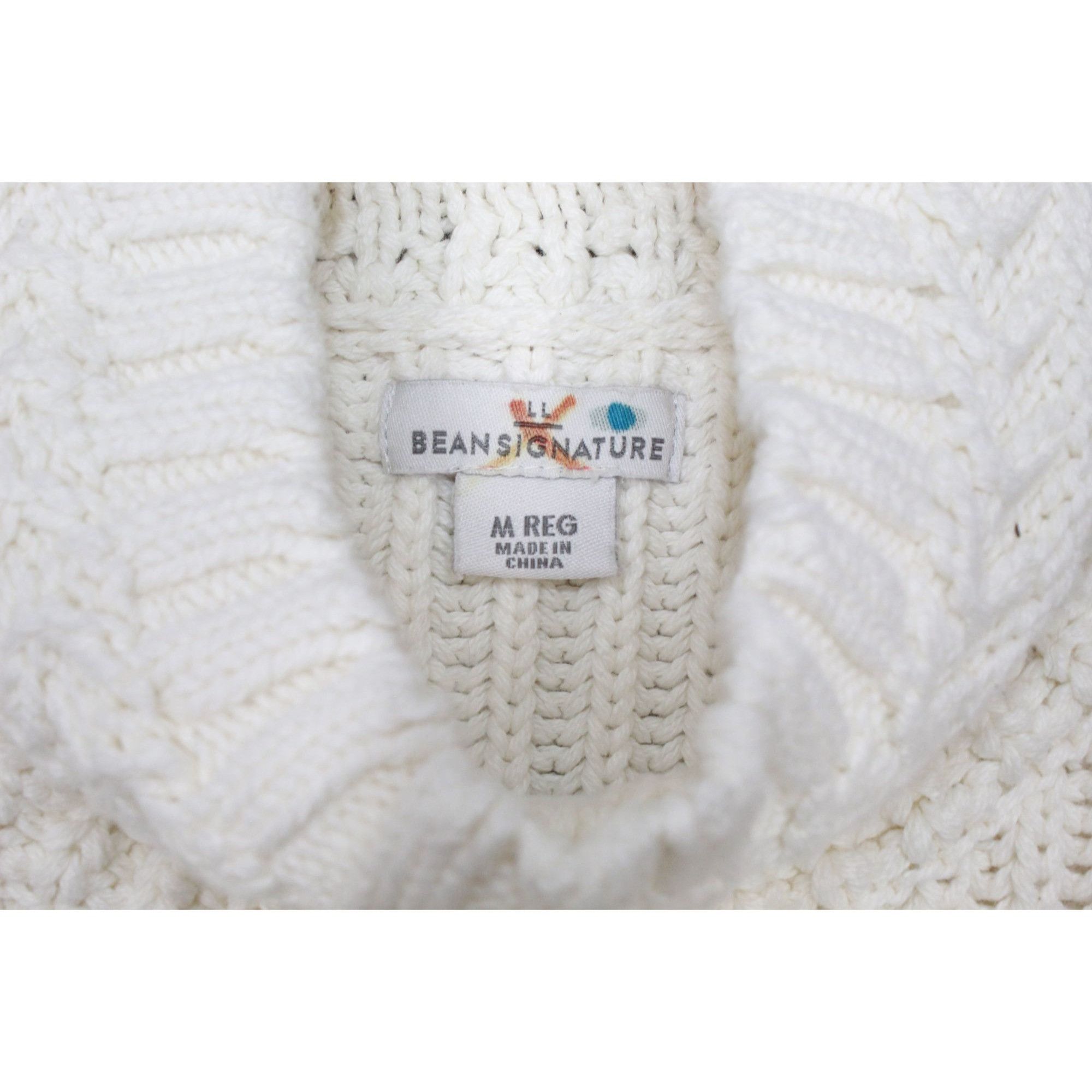 L.L. Bean LL Bean Signature Original Ribbed Sweater Mockneck M Size M / US 6-8 / IT 42-44 - 7 Thumbnail