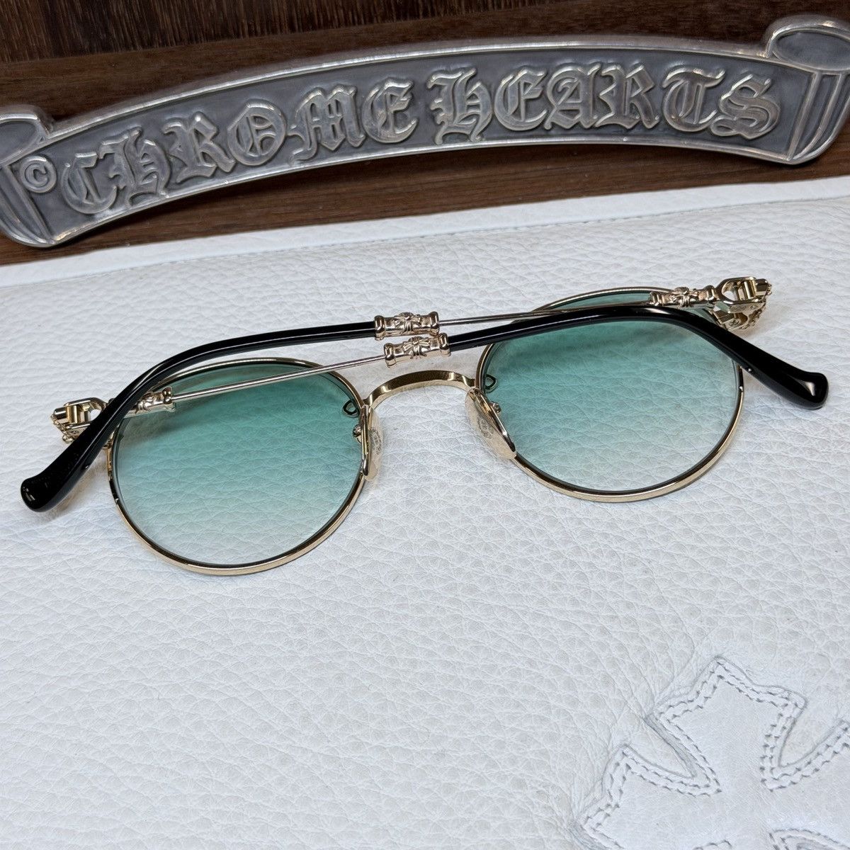 Chrome Hearts Chrome Hearts BUBBA - A 1/1 Sunglasses Size ONE SIZE - 2 Thumbnail