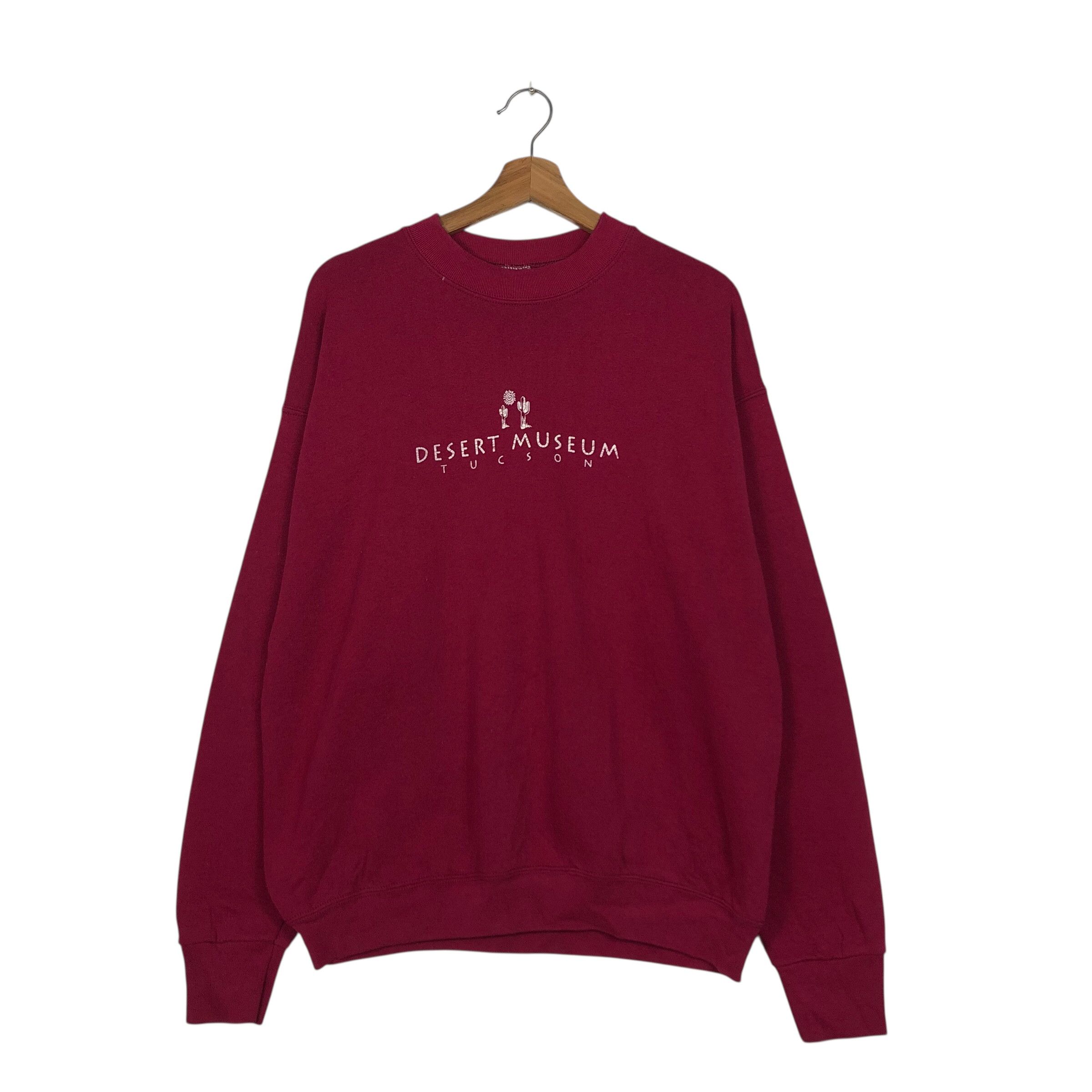 Vintage 📌Vintage Sweatshirt Desert Museum Tucson Issey Miyake Size US L / EU 52-54 / 3 - 2 Thumbnail
