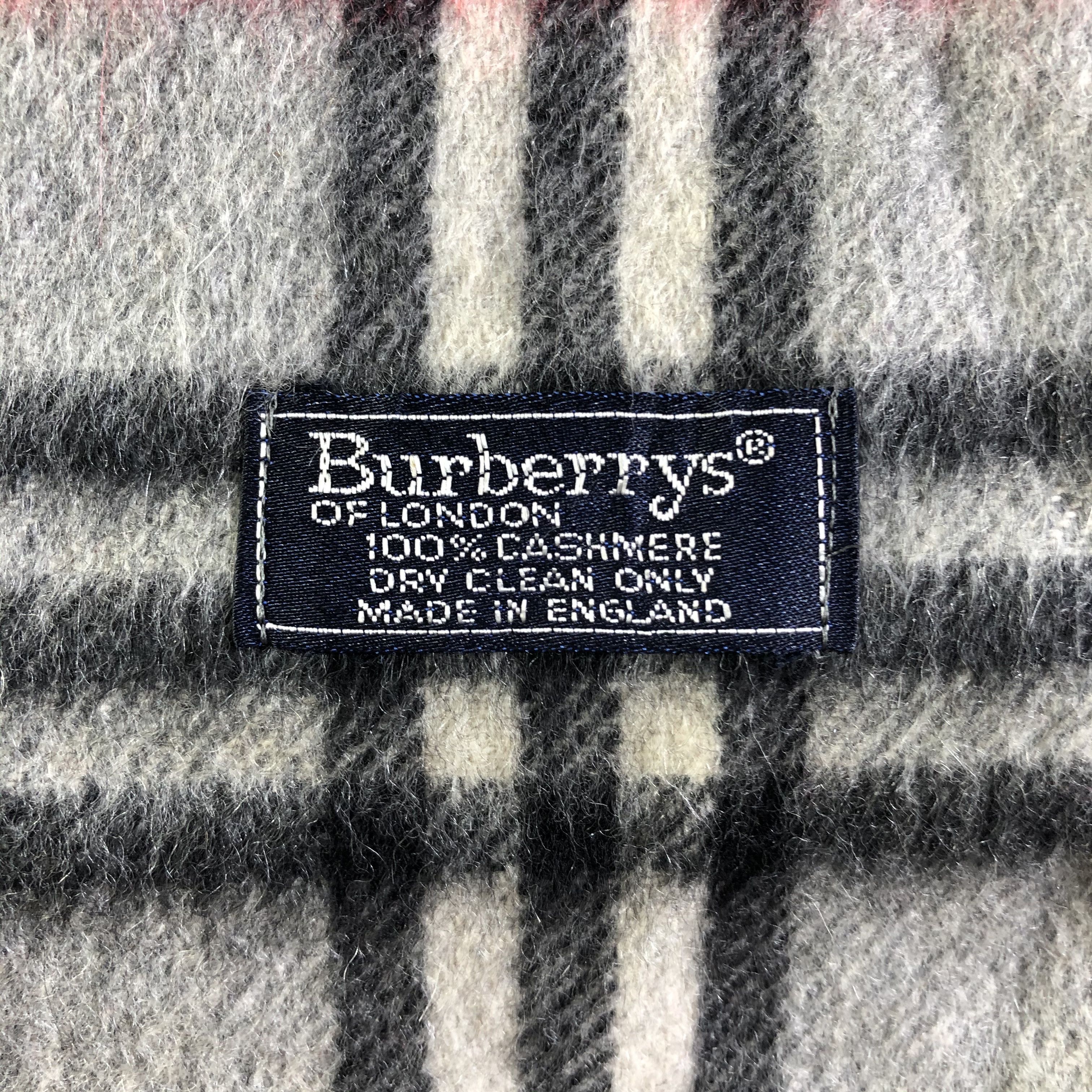 Burberry Burberry Cashmere Scarf / Muffler / Neckwear P589 Size ONE SIZE - 5 Thumbnail