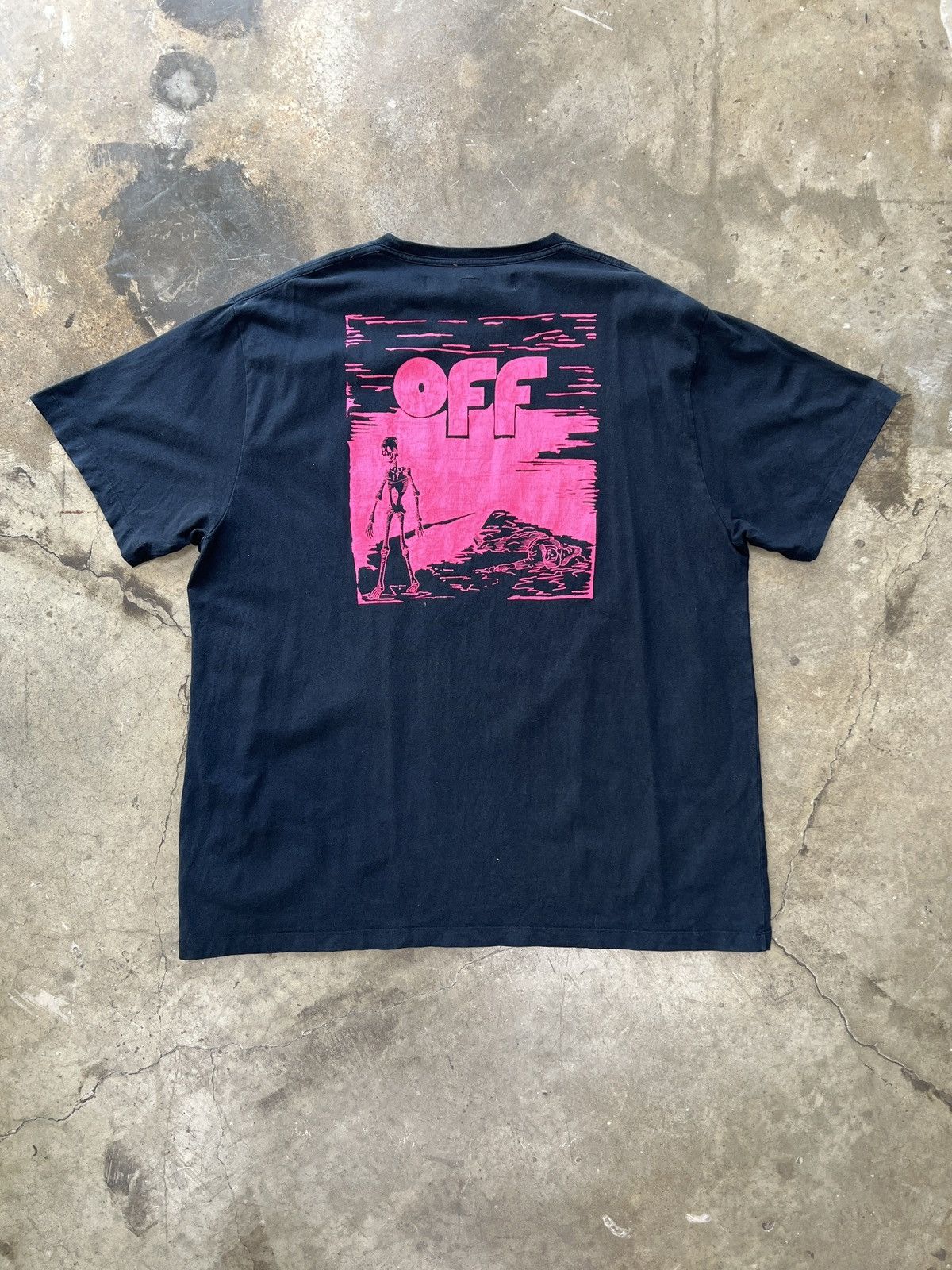 Off-White Off White Floating Skull Tee sz. XXL Size US XXL / EU 58 / 5 - 2 Thumbnail