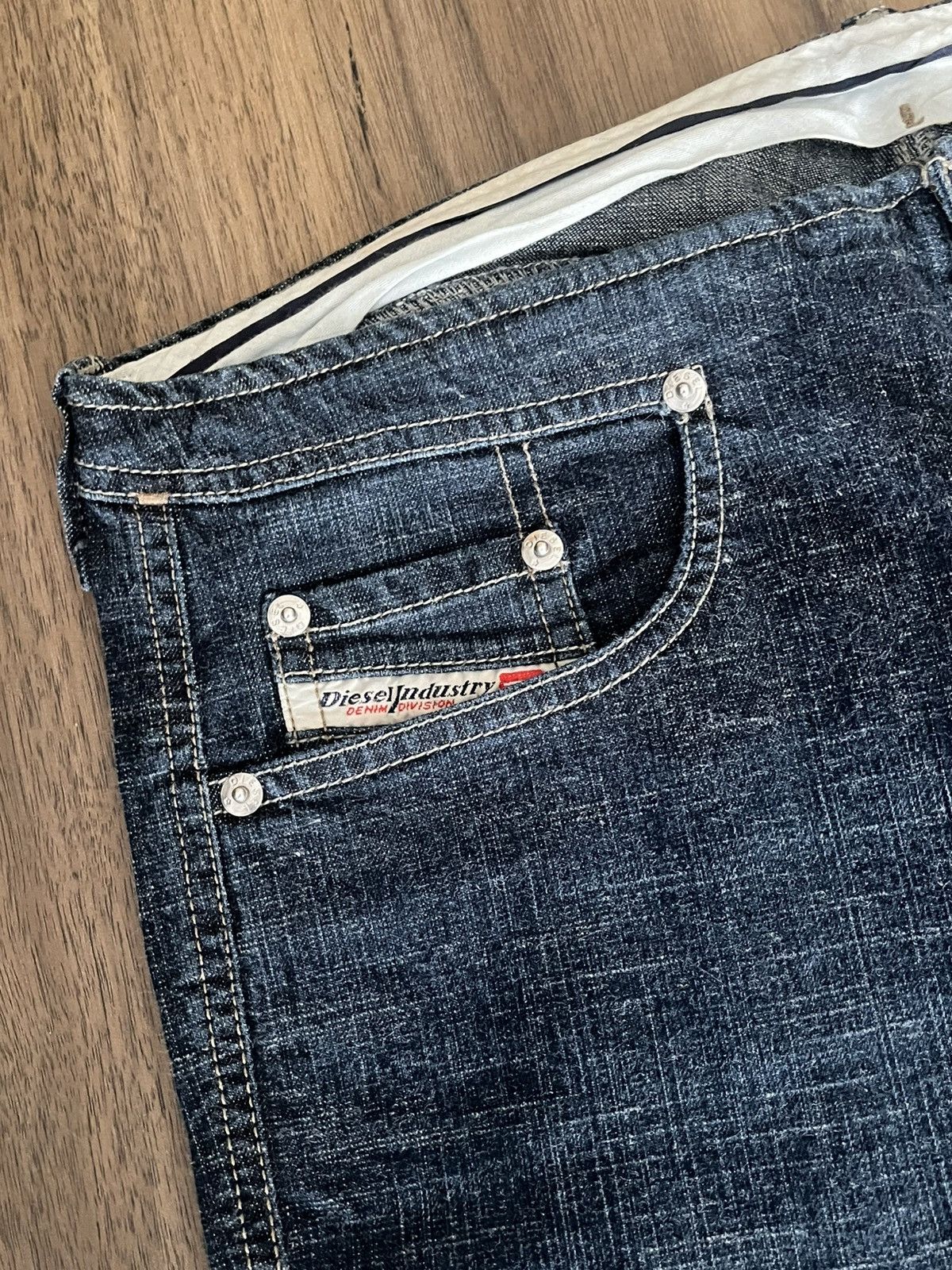 Diesel Vintage Diesel Women’s Flared Jeans Navy Y2K size 30 Size 30" / US 8 / IT 44 - 3 Thumbnail