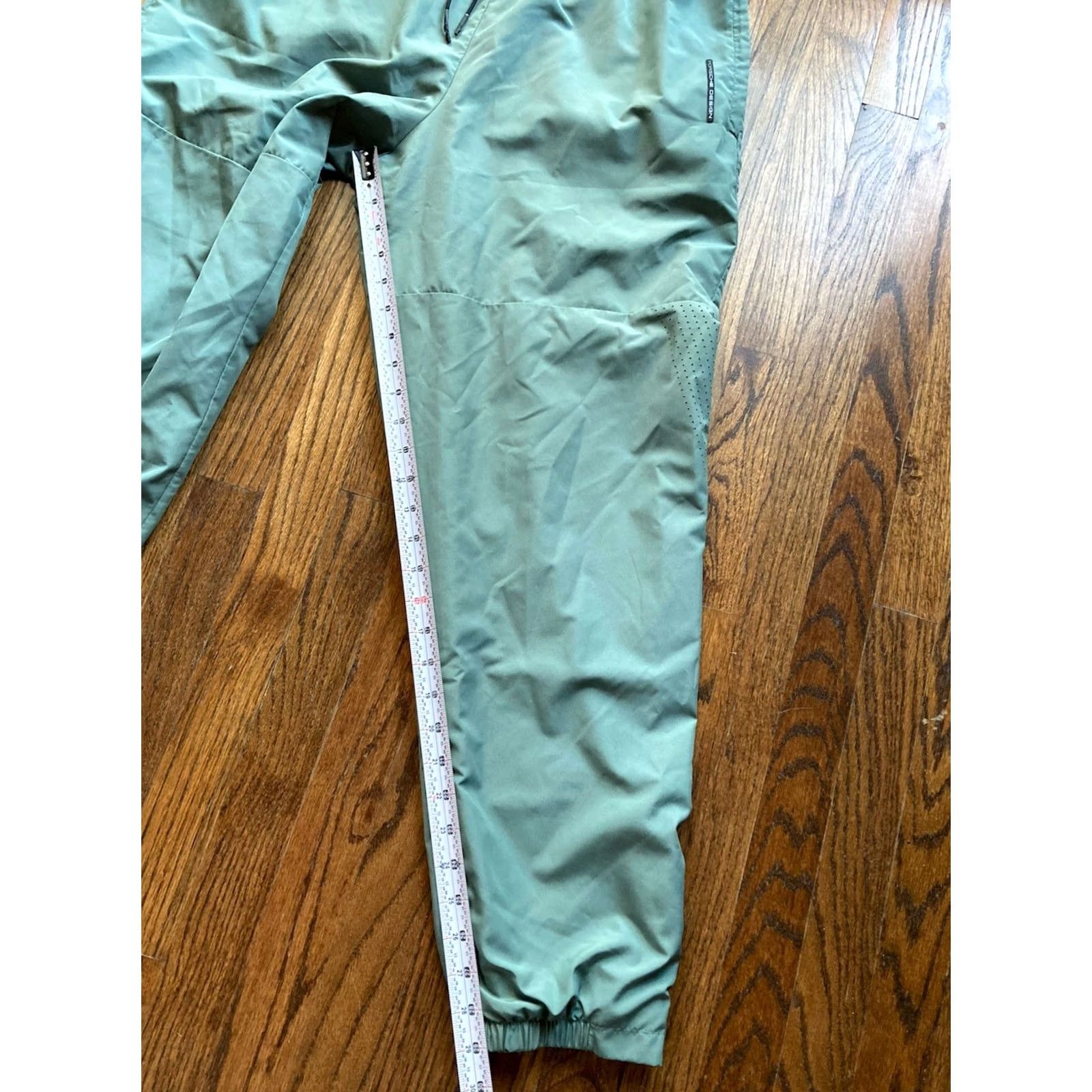 Puma PUMA Porsche Design Sweatpants Mens Size Large Green Lined Drawstrings Joggers Size US 33 - 5 Thumbnail