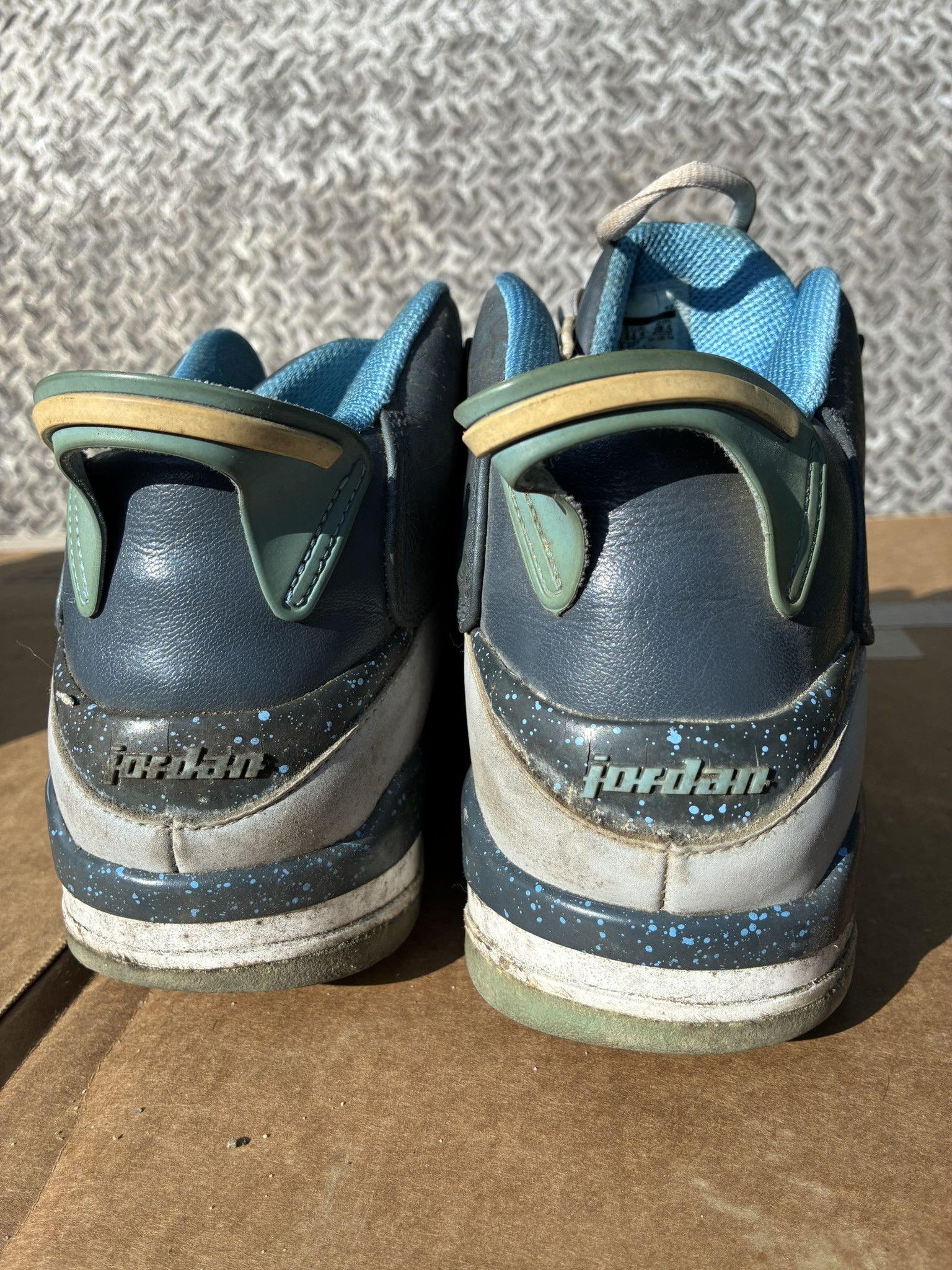 Nike Nike Air Jordan Dub Zero 311046-007 University Blue Size US 10.5 / EU 43-44 - 3 Thumbnail