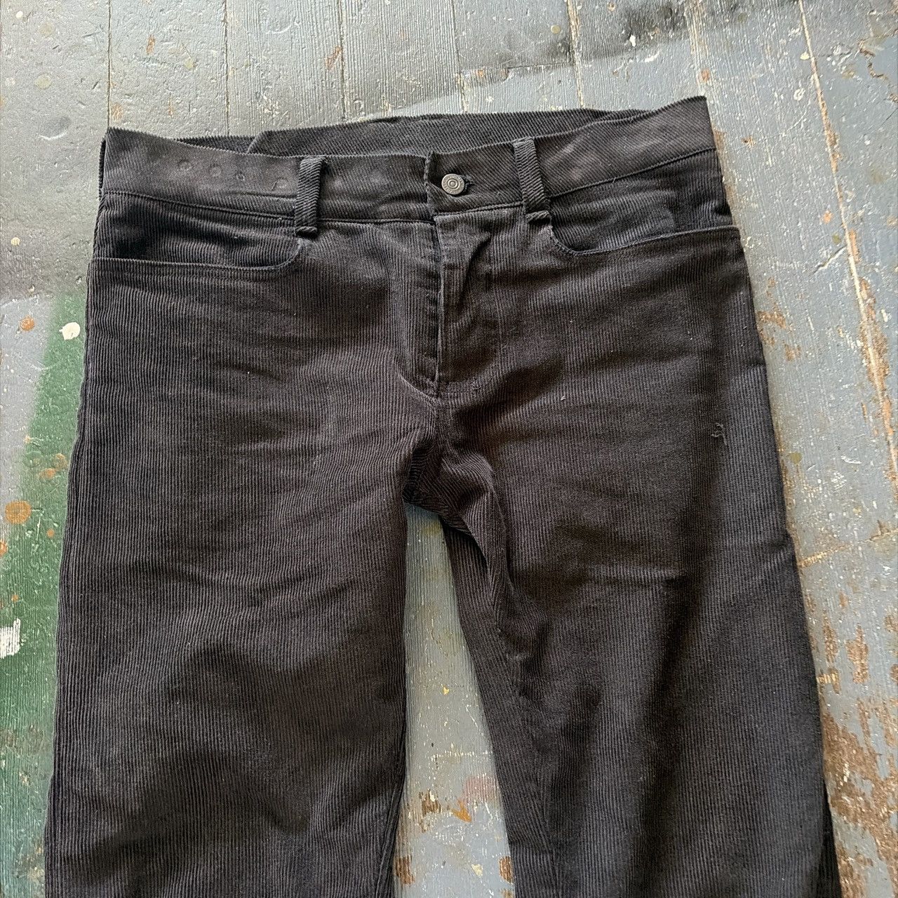 Hedi Slimane Black Corduroy Bootcut Size US 28 / EU 44 - 7 Thumbnail