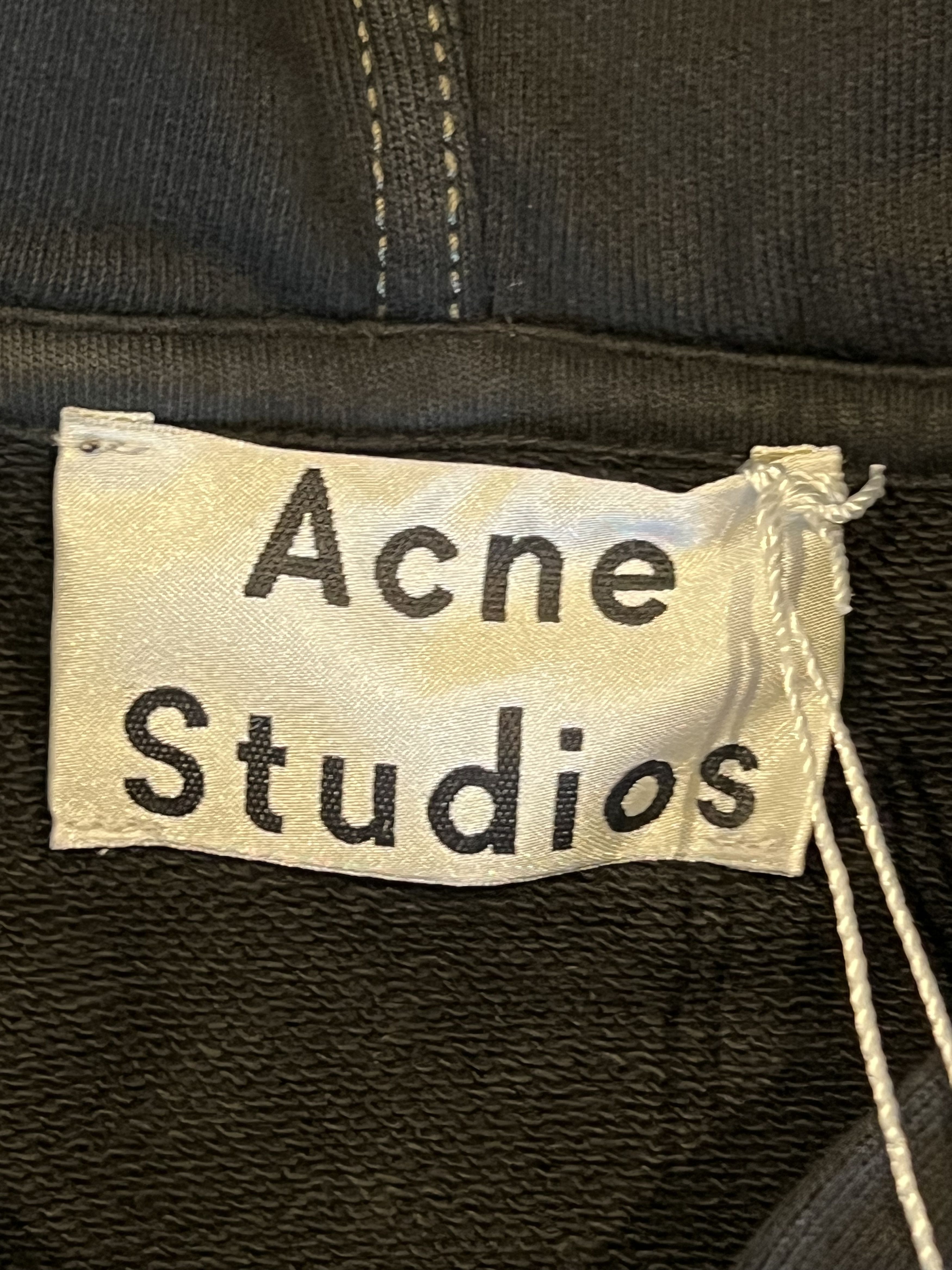 Acne Studios 💚 Acne Studios Black/Green Striped Hoodie Large NEW Size US L / EU 52-54 / 3 - 9 Thumbnail
