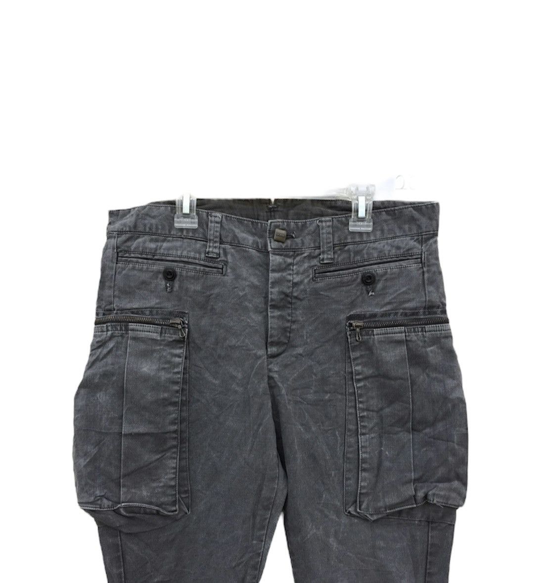 Le Grande Bleu (L.G.B.) × SEMBL × Seditionaries Japan Sembl 3D Pocket Cargo Bondage Fade Out Black Size US 32 / EU 48 - 11 Thumbnail