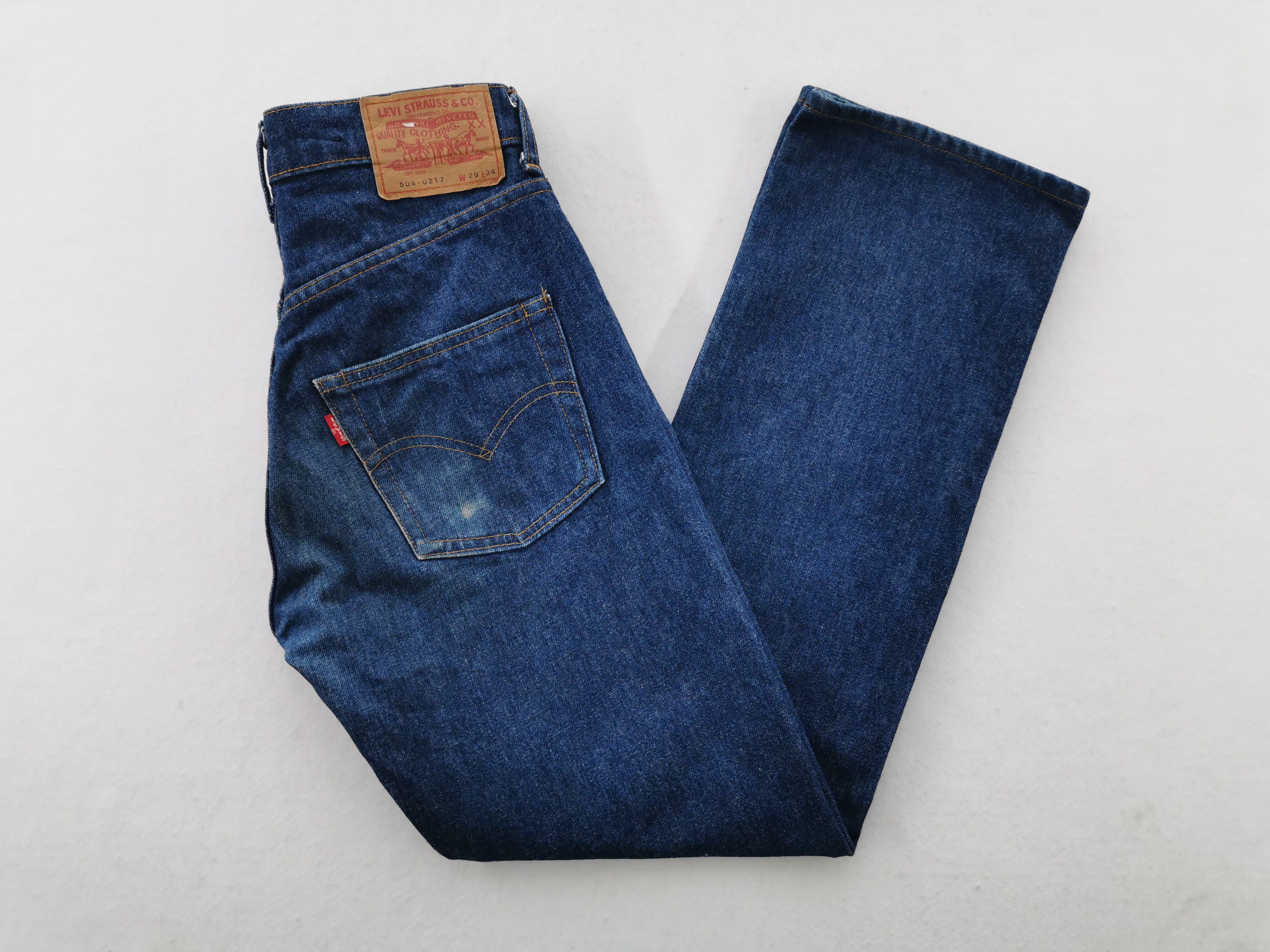 Levi's Vintage Levis Lot 504 Denim Made In Japan Size 25/29x34 Size 25" / US 0 / IT 36 - 4 Thumbnail