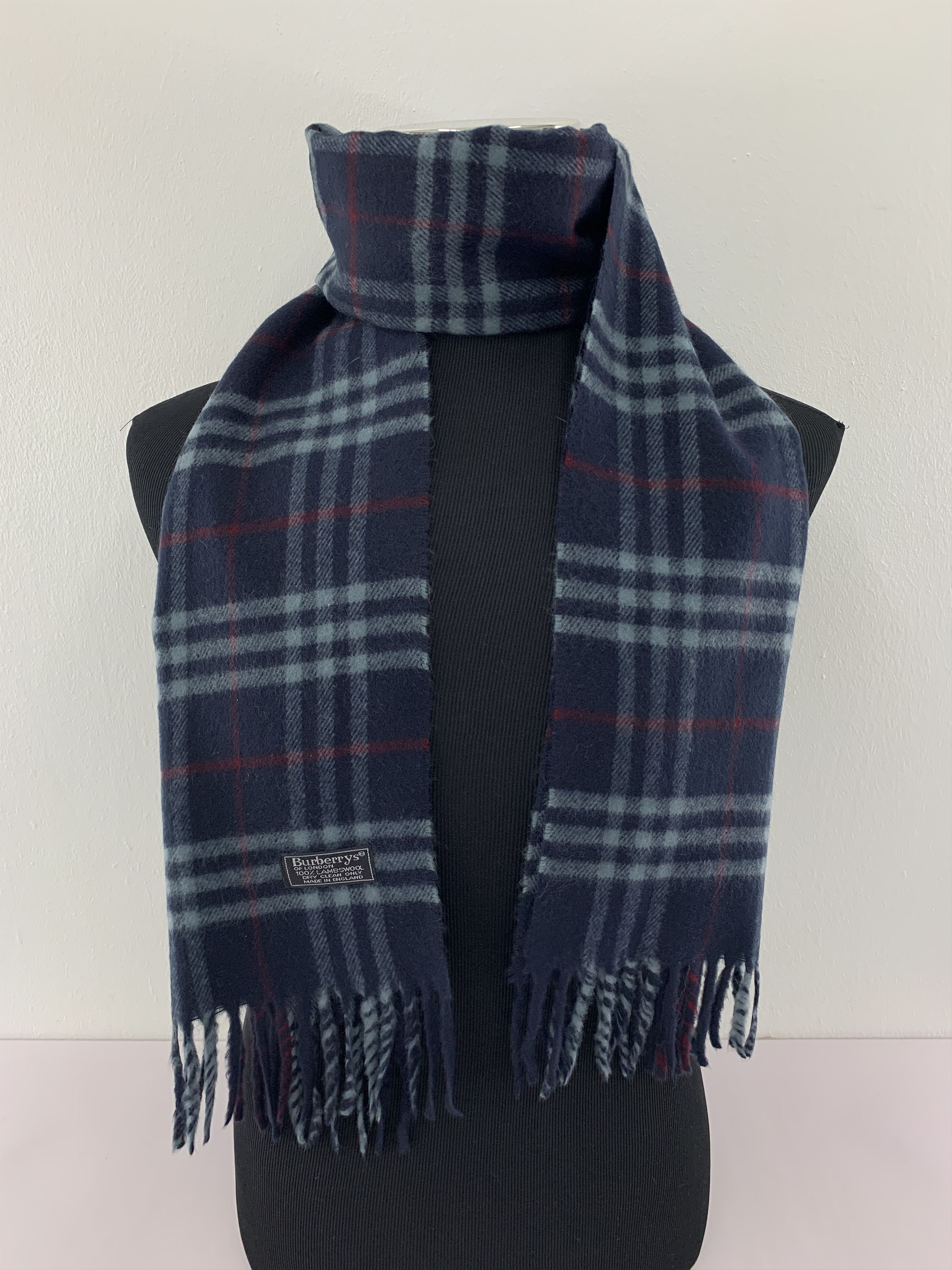 Burberry Burberry Scarf Wool Muffler Neck Wrap BL5187 Size ONE SIZE - 1 Thumbnail