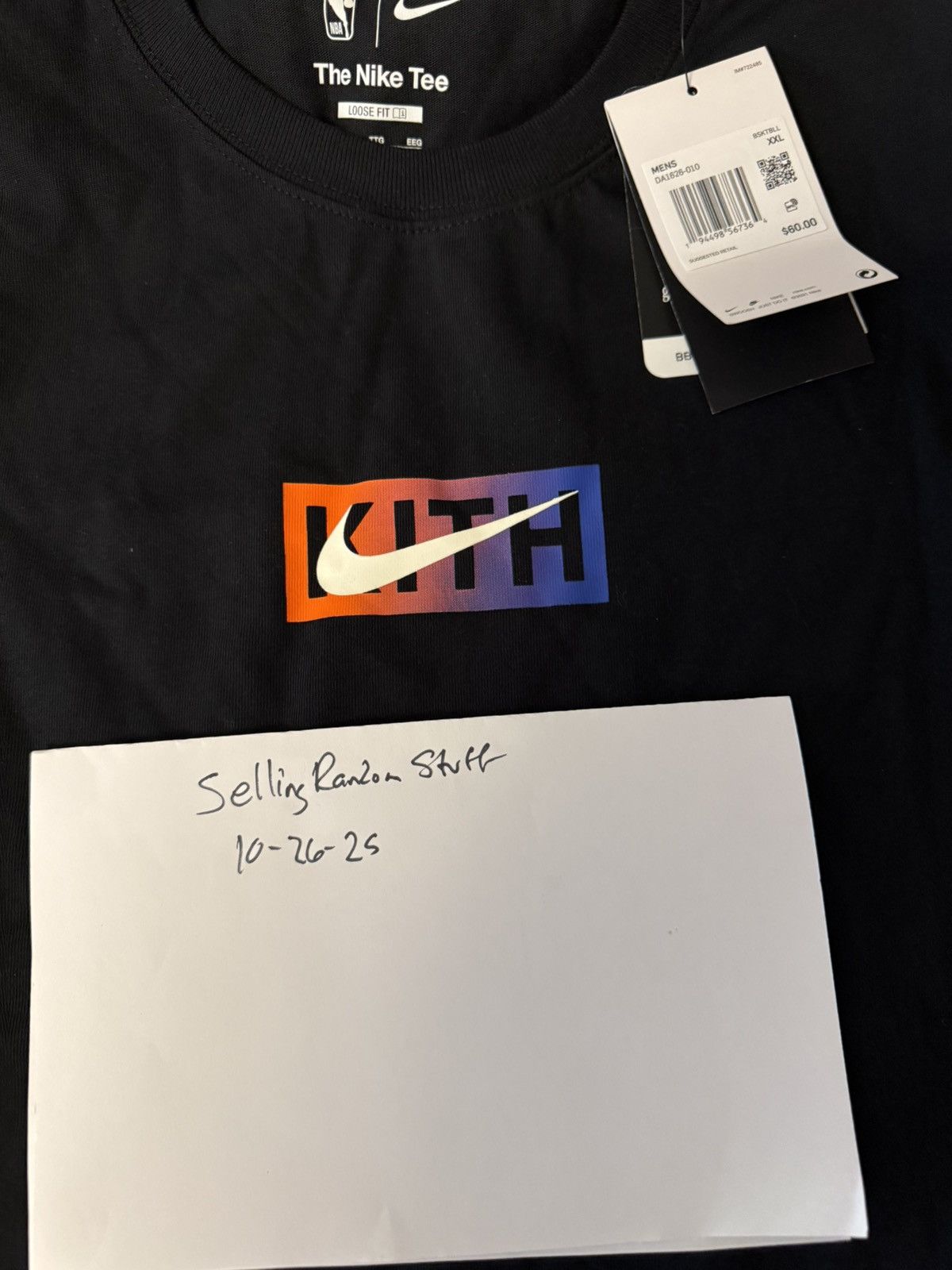 Kith × NBA Kith x new york knicks bix logo xxl FW21 Size US XXL / EU 58 / 5 - 1 Thumbnail