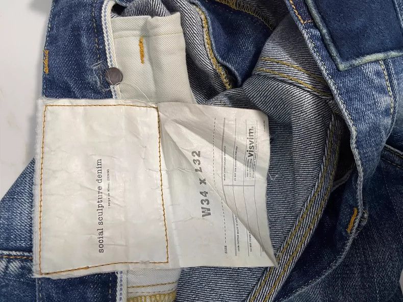 Visvim visvim size w34l32 03 DAMAGED-12 jeans 2503-Nextarrow Size US 30 / EU 46 - 7 Thumbnail