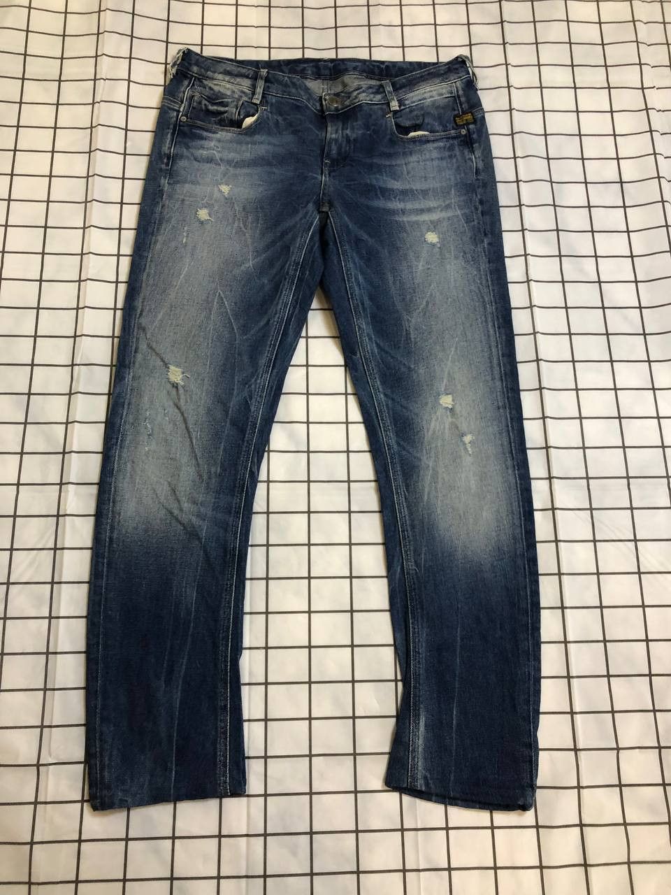 G-Star G-Star Raw GS01 Arc 3D Slim Blue Denim Jeans Size 31" - 1 Thumbnail