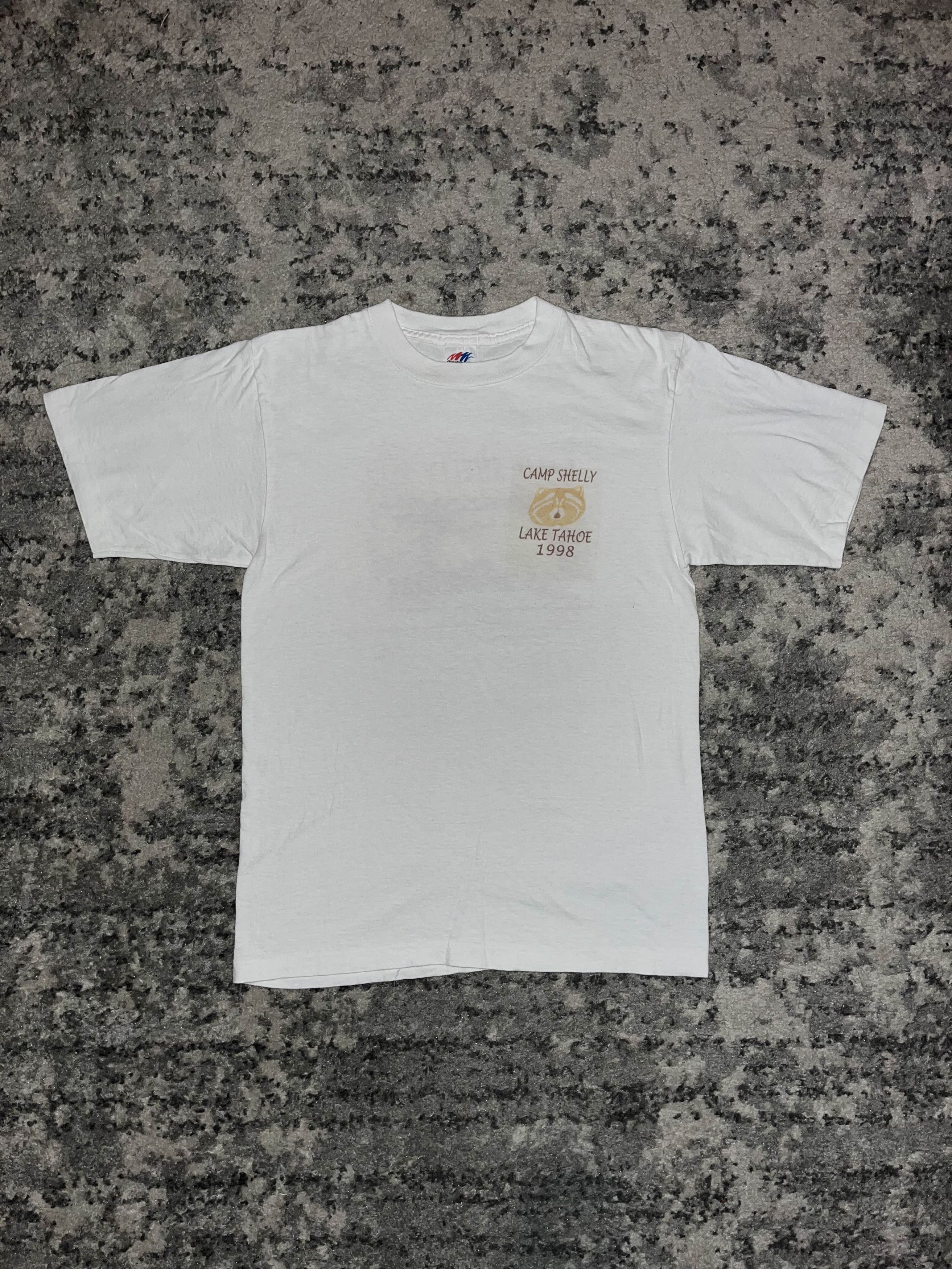 Vintage Vintage 90s Lake Tahoe Camp Shelly Shirt Size US M / EU 48-50 / 2 - 4 Thumbnail
