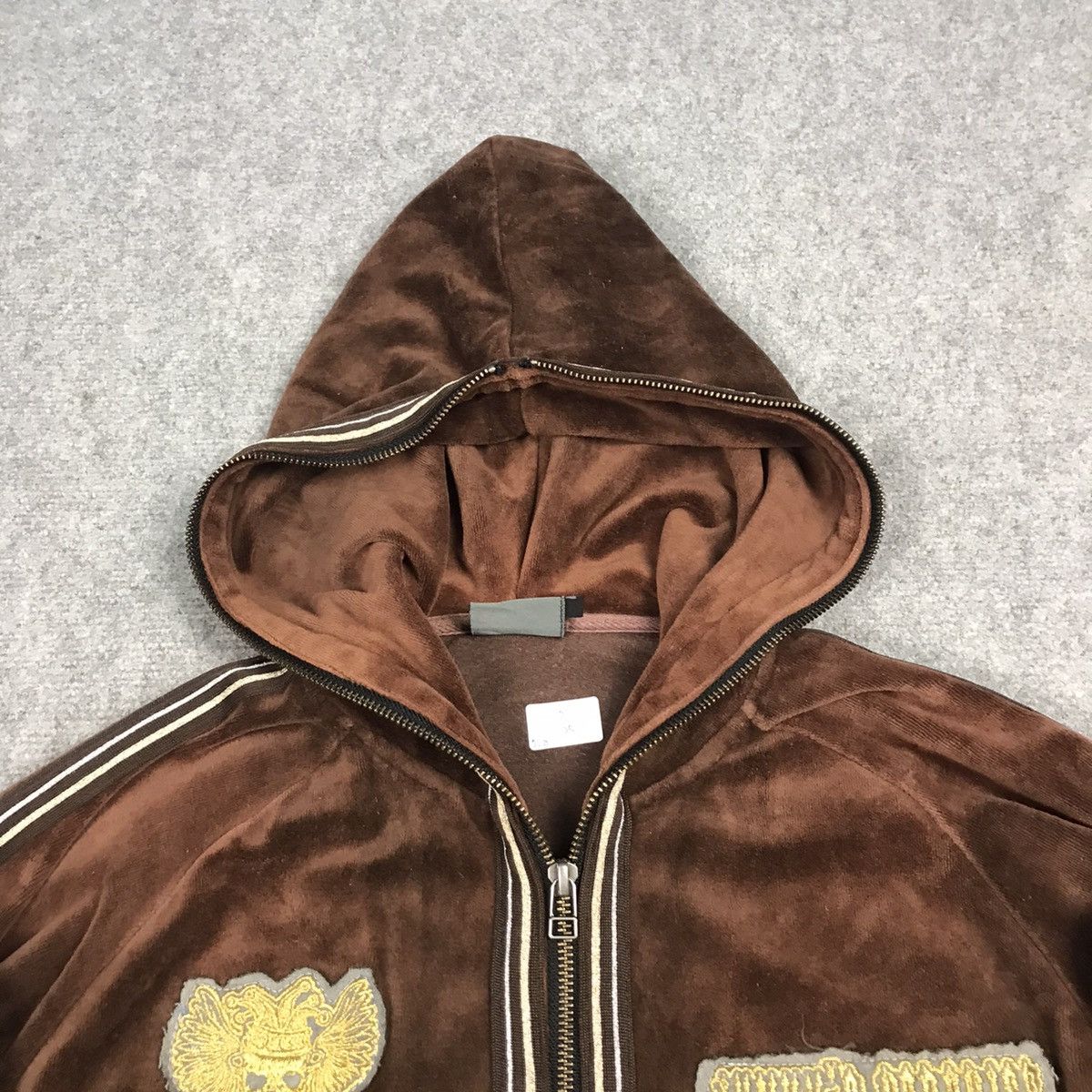 Japanese Brand JKPD ROCK EMBROIDERY DESIGN FULL ZIPPER HOODIES JACKET Size US S / EU 44-46 / 1 - 2 Thumbnail