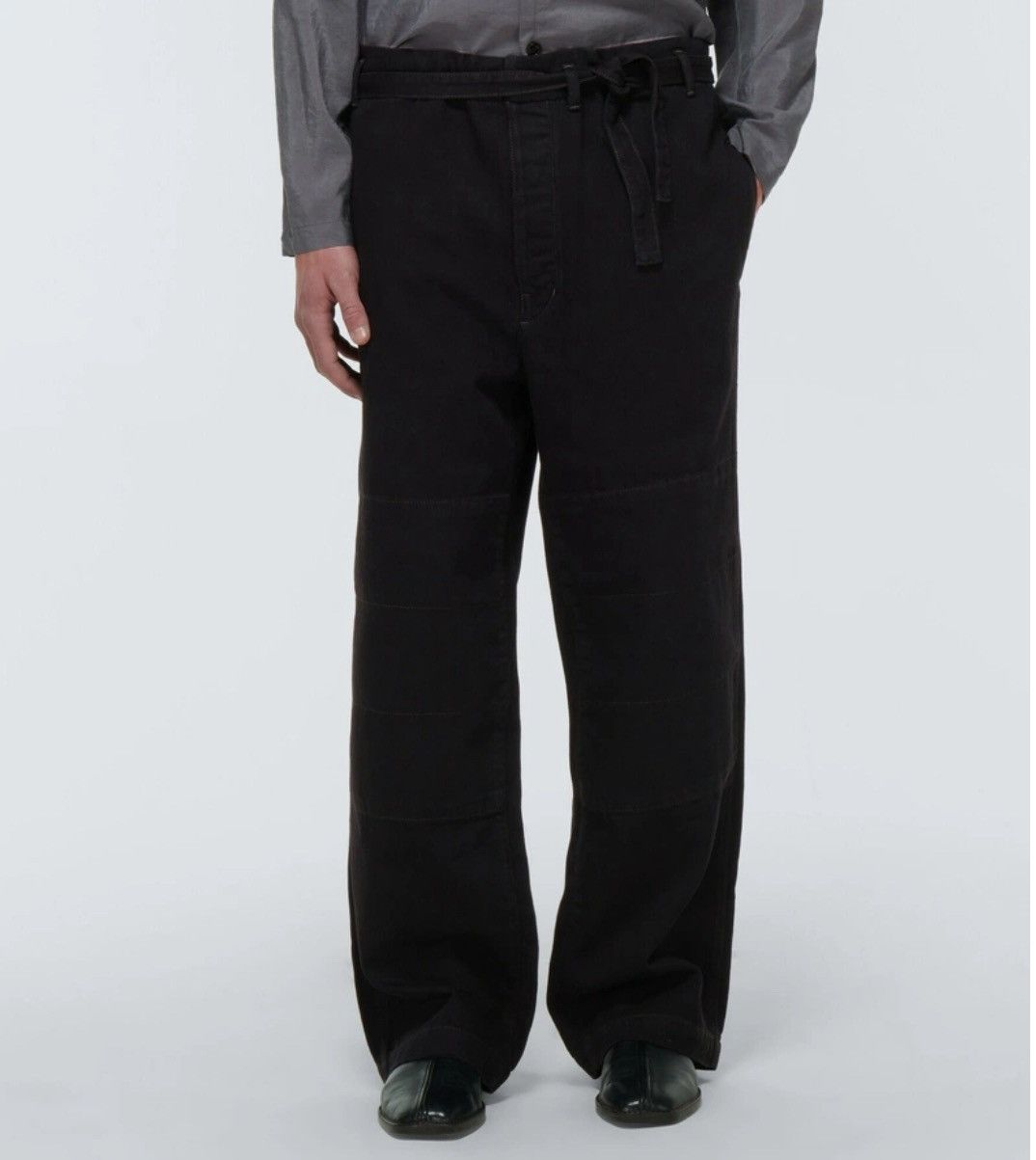 Lemaire Belted Wide Leg Trouser/Jean Size US 32 / EU 48 - 1 Thumbnail