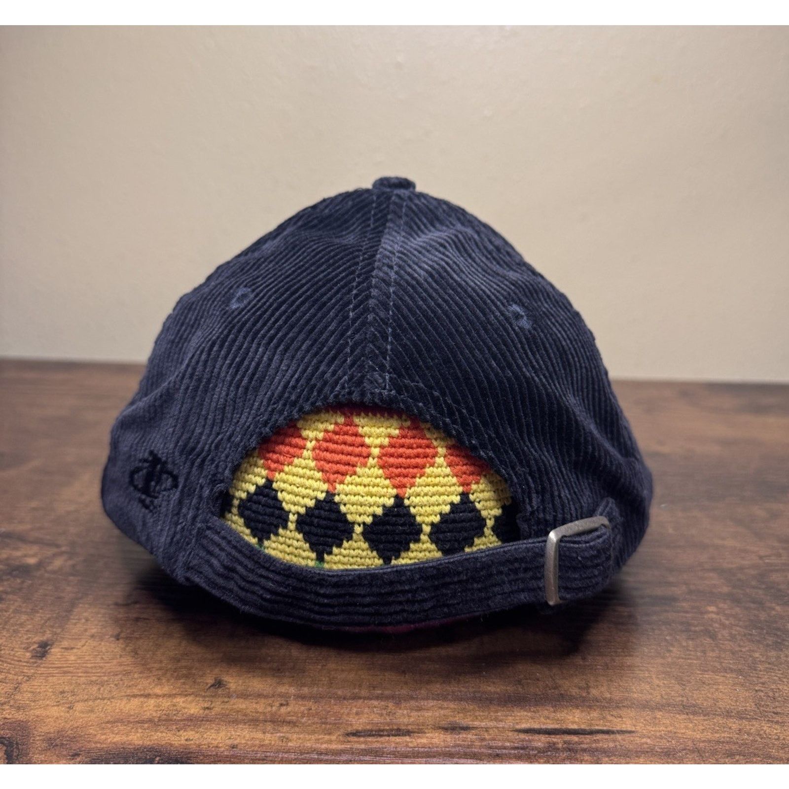 Logo Athletic Vintage Patriots Logo Athletic Corduroy Strapback Hat Size ONE SIZE - 3 Thumbnail