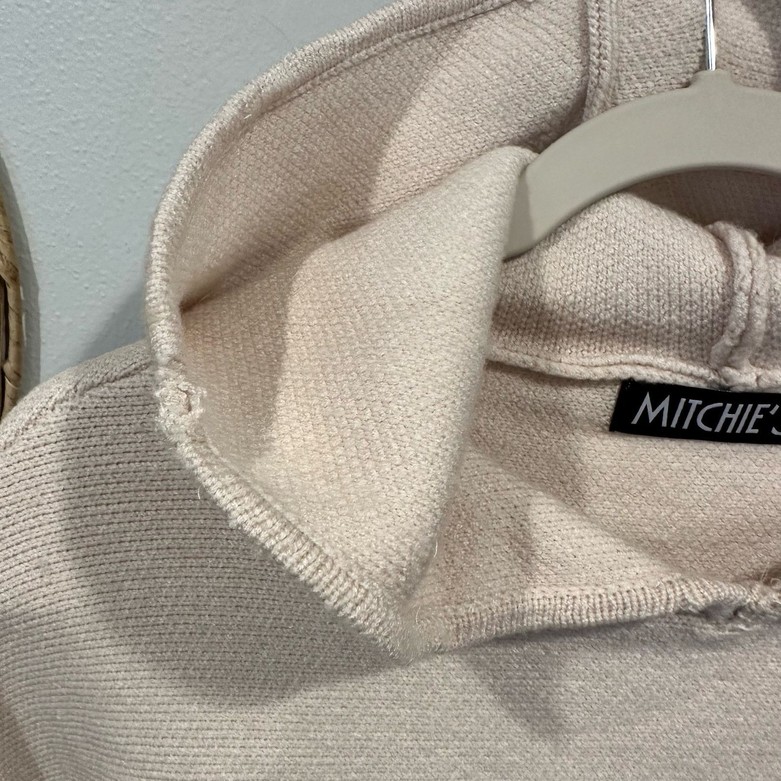 Mitchie’s Knitted Hoodie - size OS