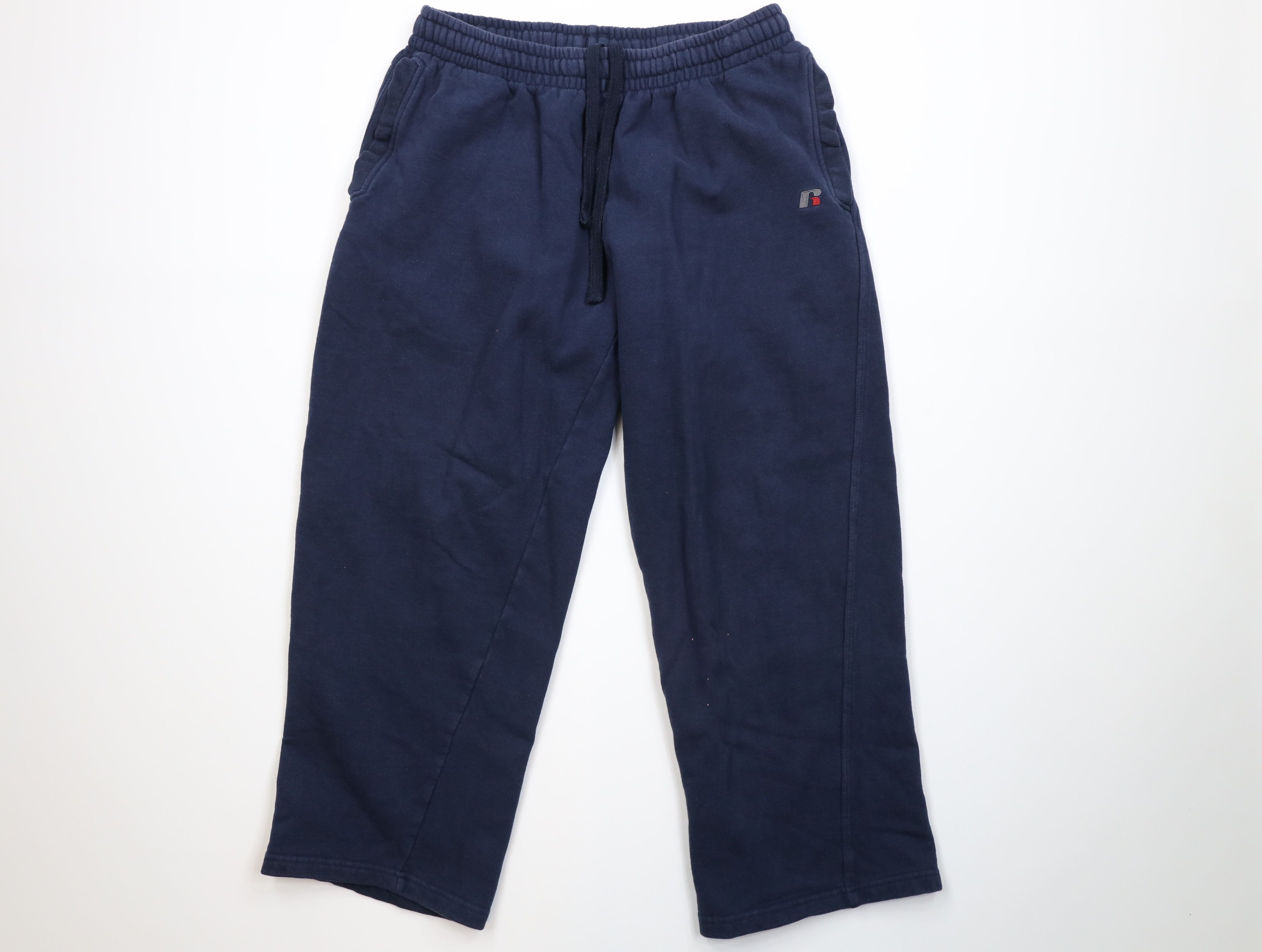 Russell Athletic Vintage Y2K Russell Athletic Wide Leg Cargo Sweatpants Blue Size US 34 / EU 50 - 1 Thumbnail