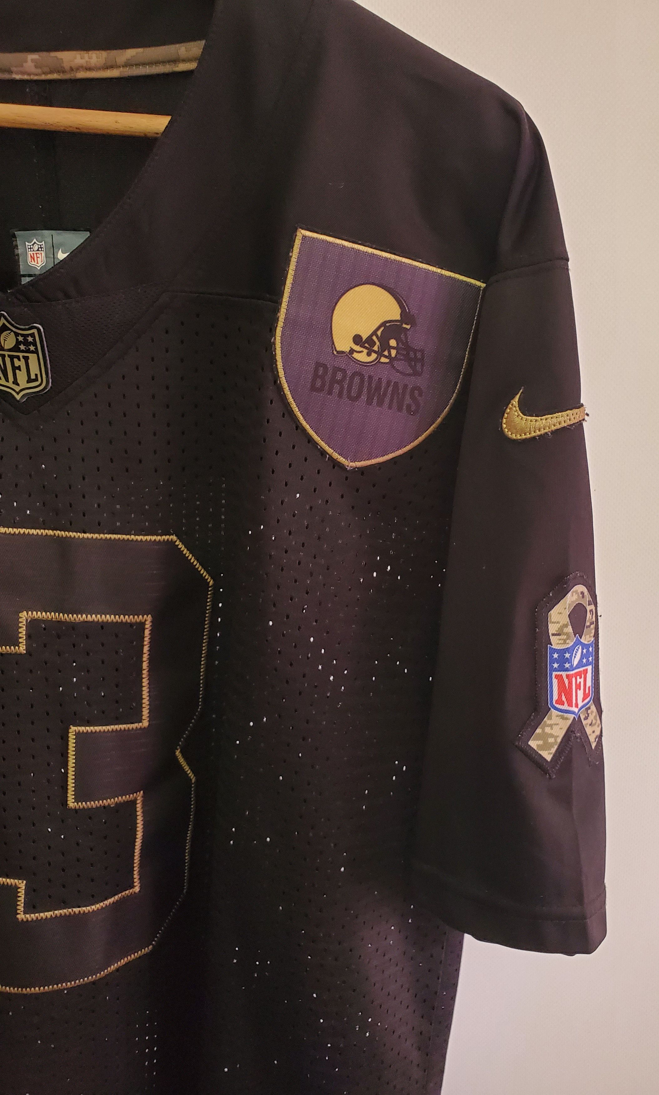 NFL × Nike Odell Beckham Jr NFL Football Cleveland Browns Jersey L Size US L / EU 52-54 / 3 - 2 Thumbnail