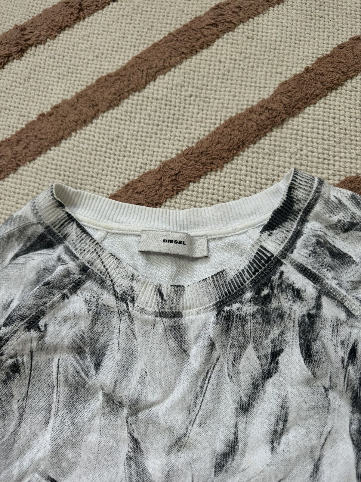 Diesel VINTAGE DIESEL FEATHERS SWEATSHIRT Size M / US 6-8 / IT 42-44 - 3 Thumbnail