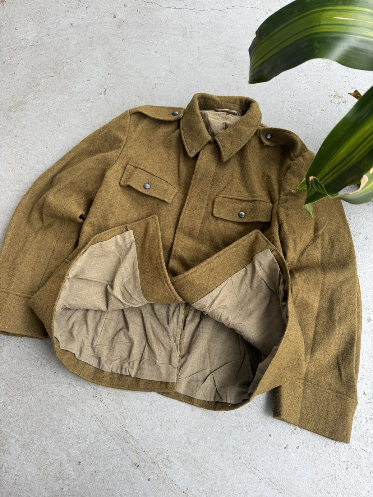 Carhartt 1990 Romanian Army Wool Military Coat Size US M / EU 48-50 / 2 - 4 Thumbnail