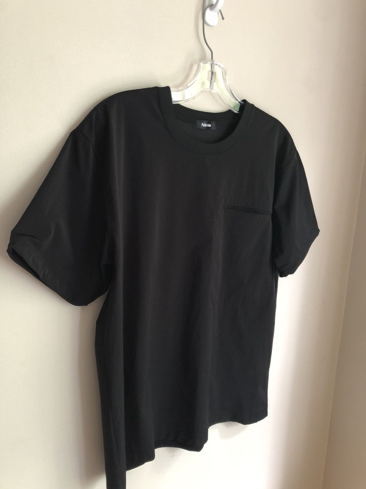 Issey Miyake × Ne-Net Ne-Net Drawstring Sleeve Nylon T Shirt Size US L / EU 52-54 / 3 - 8 Thumbnail