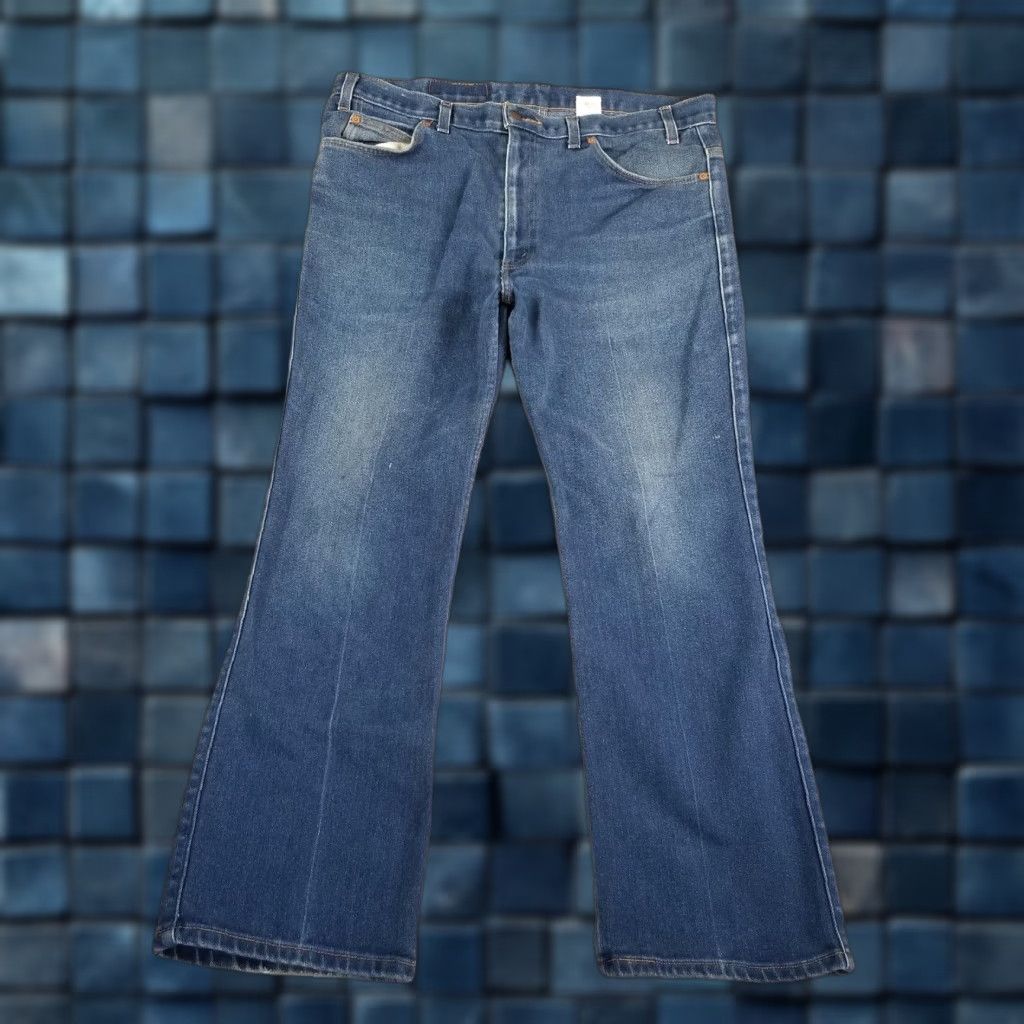 Levi's VINTAGE Levi's 517 Jeans Men's 36x29 Bootcut Denim Dark Blue Southwestern Y2K Size US 36 / EU 52 - 1 Thumbnail