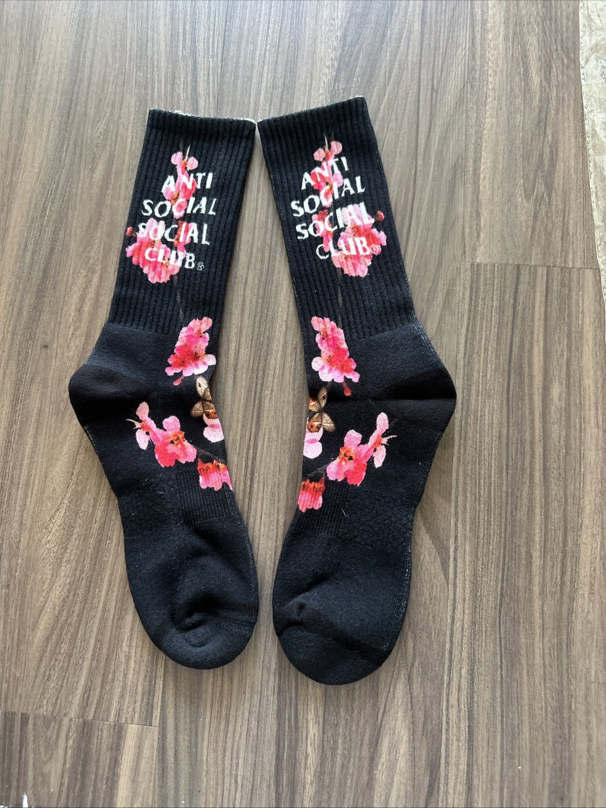 Anti Social Social Club ANTI SOCIAL SOCIAL CLUB ASSC The Real Kkoch Socks Black Size ONE SIZE - 2 Thumbnail