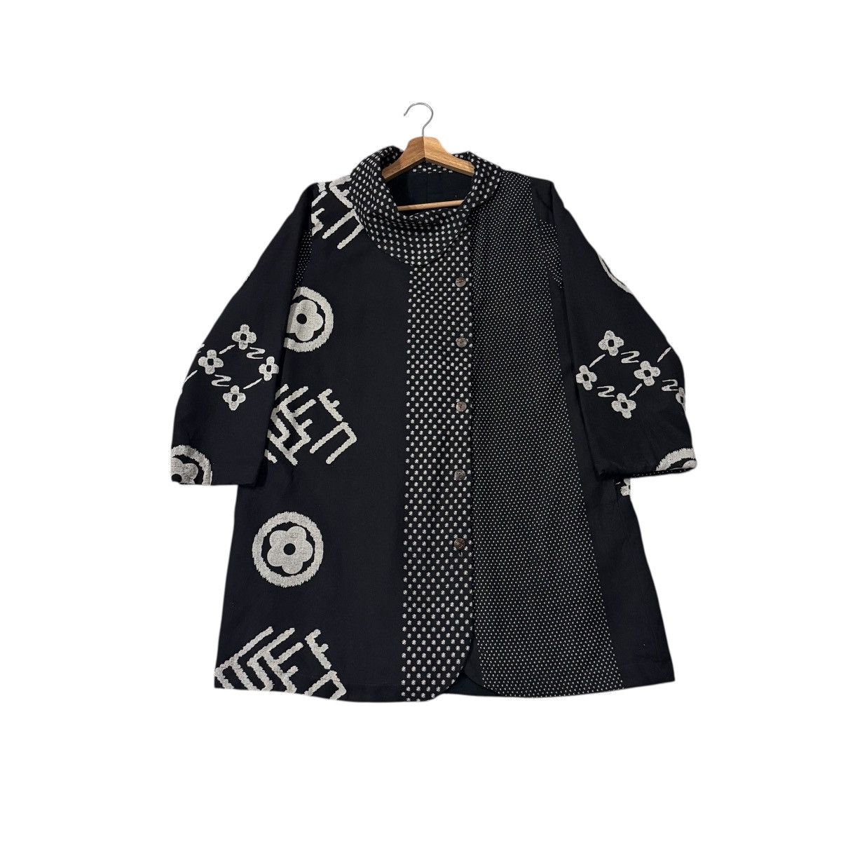 Japanese Brand Vintage Kurumi Collection Japanese Script Traditional Jacket Size US M / EU 48-50 / 2 - 1 Thumbnail