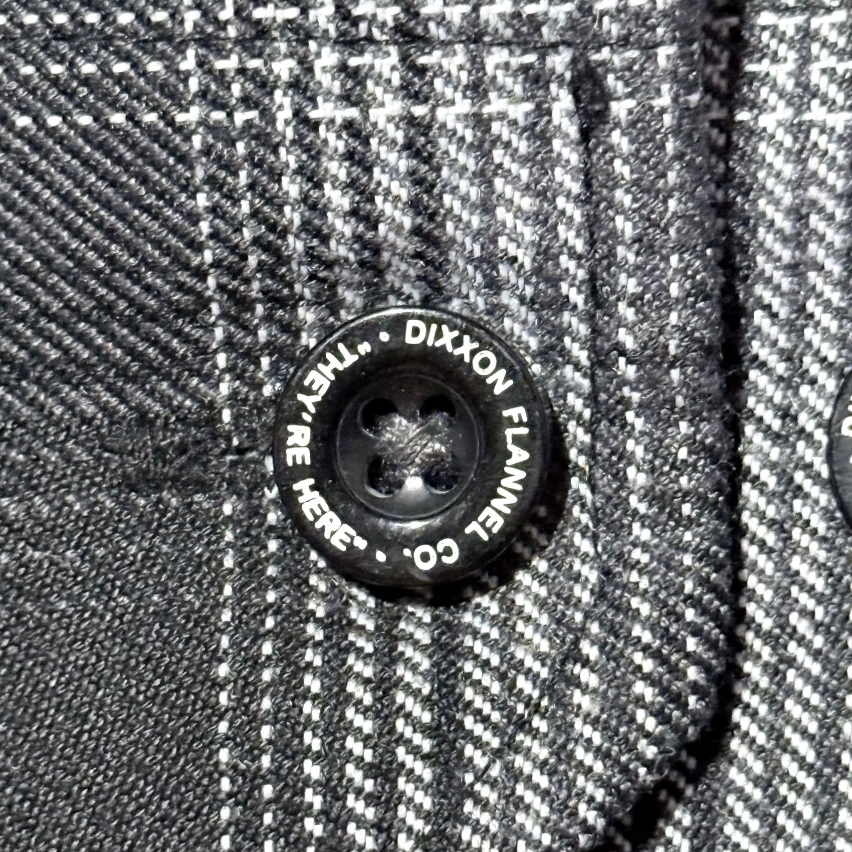 Vintage Dixxon Flannel Company The Static Shirt Men's Black Gray Plaid Pearl Snap XS Shirt Men Black Gray Plaid Snap XS Size US XS / EU 42 / 0 - 6 Thumbnail