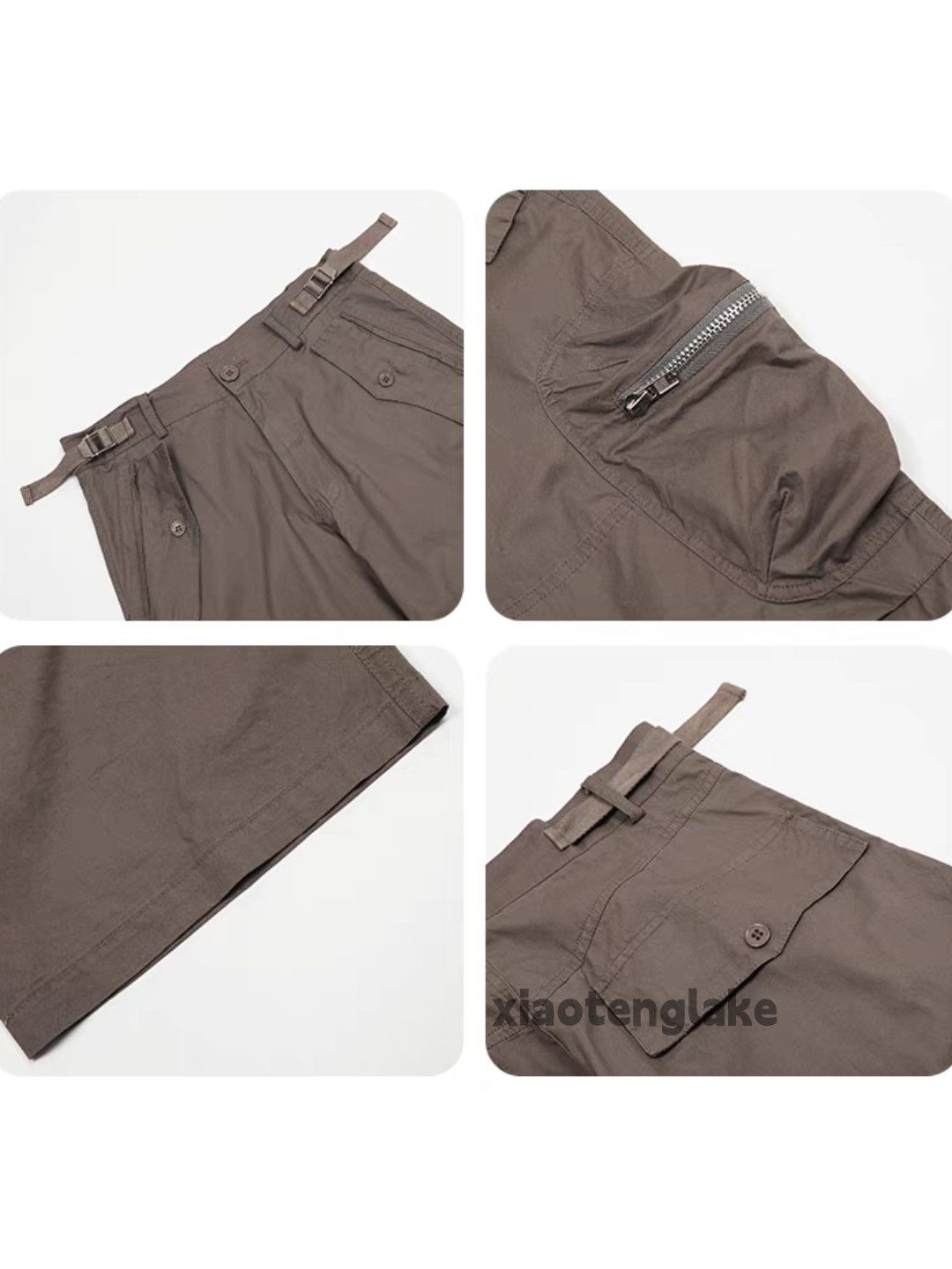 Designer × Vintage washed faded cleanfit zipper utility military cargo pants Size US 30 / EU 46 - 8 Thumbnail