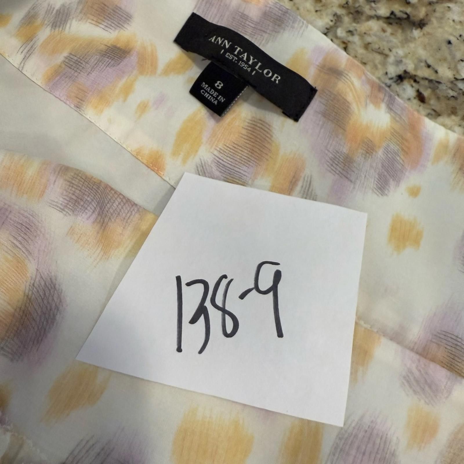 Ann Taylor Ann Taylor colorful pastel mini skirt SZ 8 Size 30" / US 8 / IT 44 - 10 Thumbnail