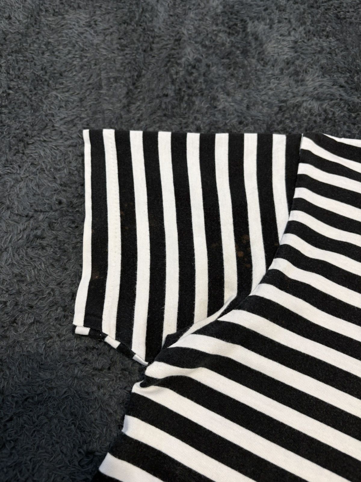 Comme des Garcons PLAY Comme Des Garcons PLAY Striped Tee Size US M / EU 48-50 / 2 - 4 Thumbnail