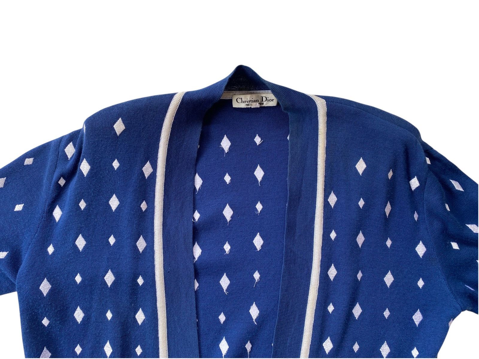 Christian Dior Monsieur × Vintage VTG Christian Dior Cardigan Size M / US 6-8 / IT 42-44 - 3 Thumbnail