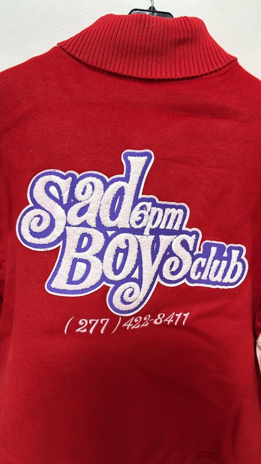 Vertabrae 6pm Season Sad Boys Red Collage Jacket 2021 Release Size US L / EU 52-54 / 3 - 3 Thumbnail