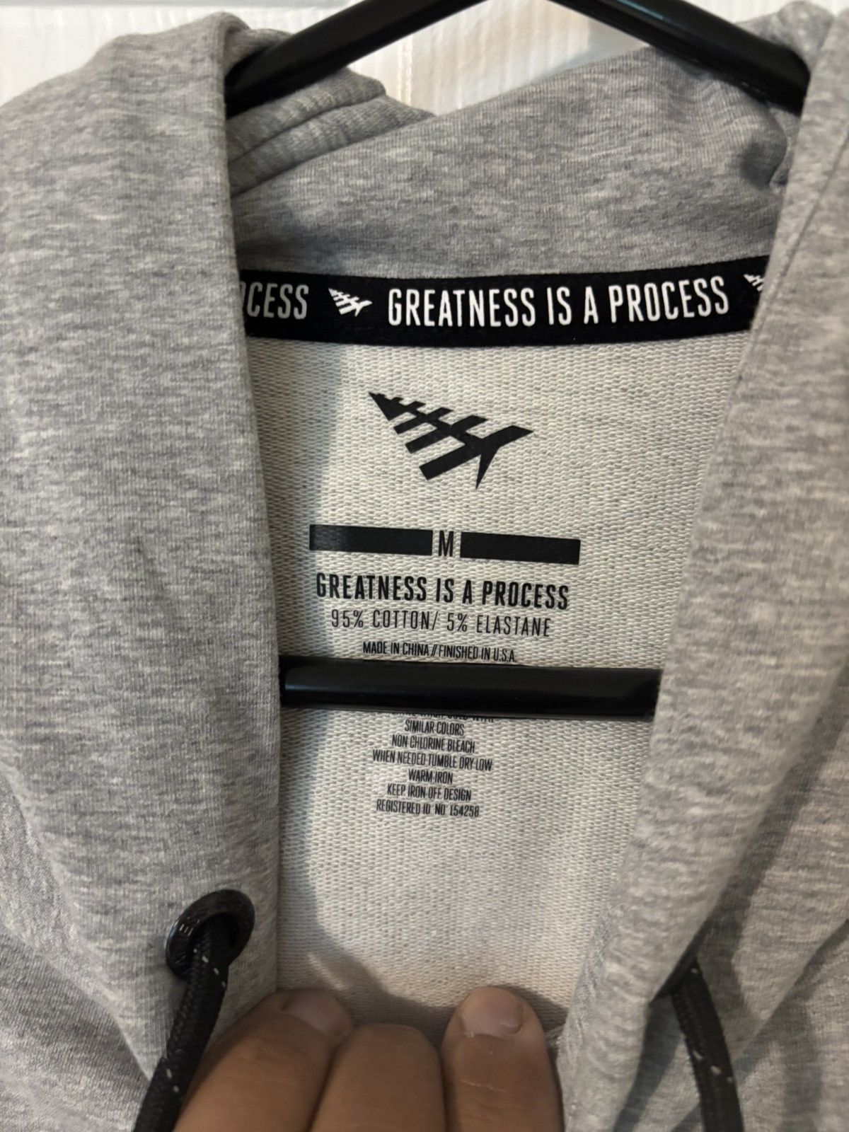 Paper Planes Paper planes gray hoodie Size US M / EU 48-50 / 2 - 3 Thumbnail