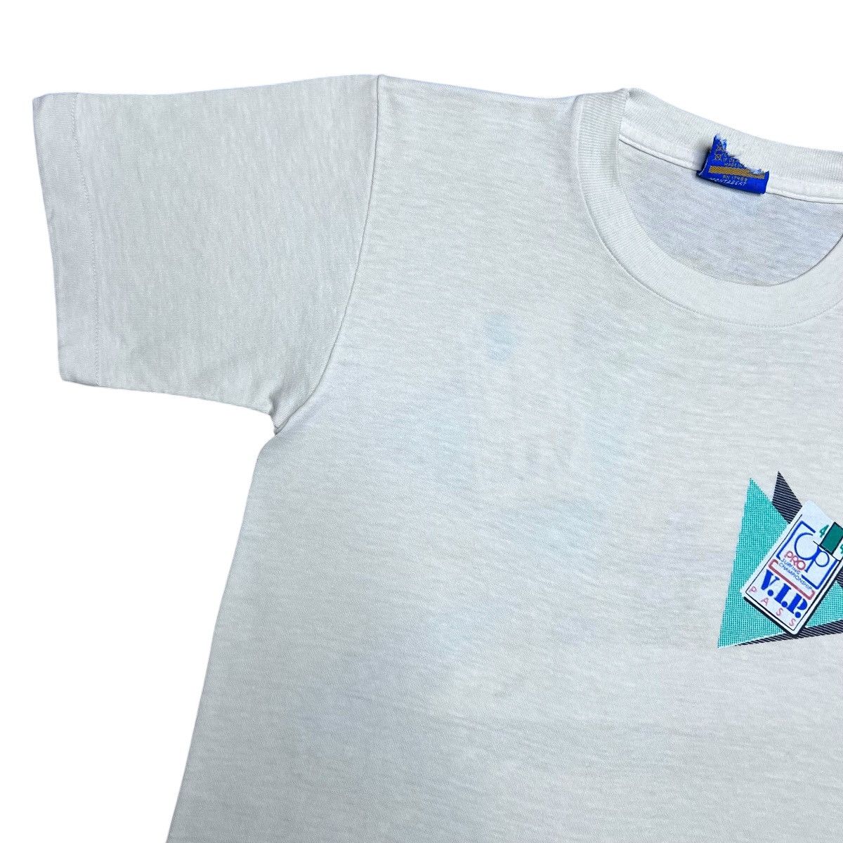 Ocean Pacific Vintage 1980s Ocean Pacific Surfing VIP Pass Graphic T-Shirt Size US XS / EU 42 / 0 - 8 Thumbnail
