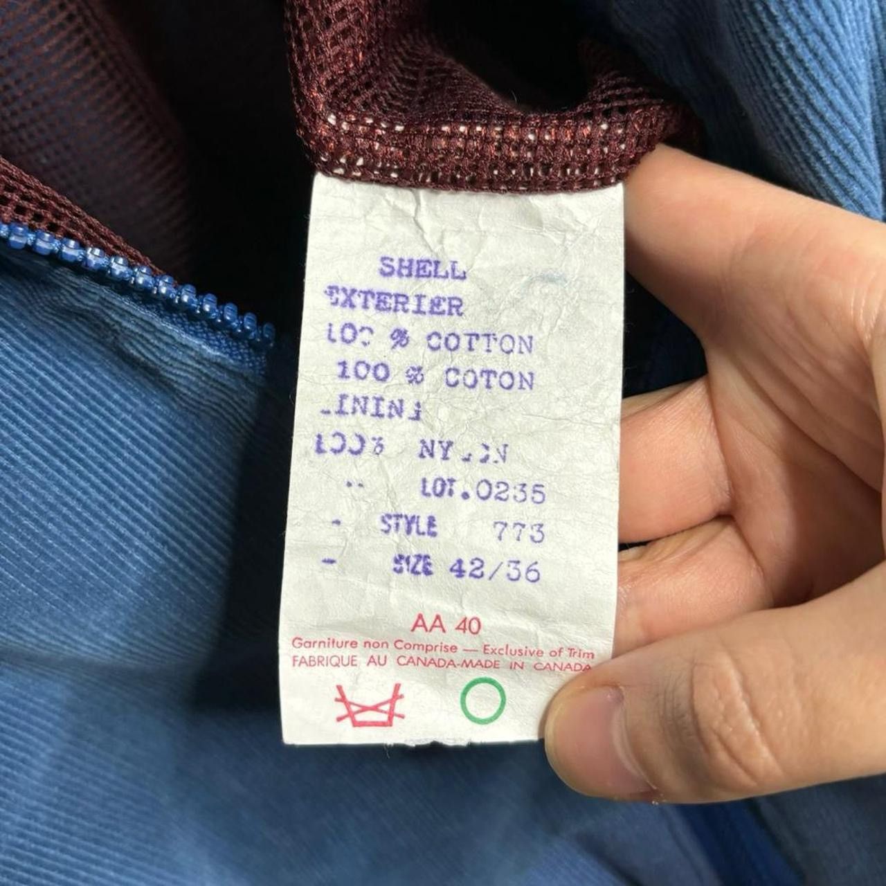 Vintage Vintage 90s Blue Corduroy Zip-Up Jacket Size US M / EU 48-50 / 2 - 4 Thumbnail