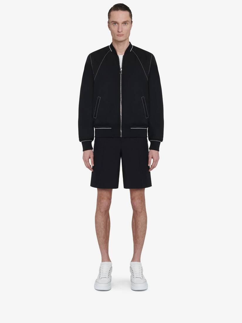 Alexander McQueen o1srvl11e0226 Reversible Harness Bomber Jacket​ In Black Size US M / EU 48-50 / 2 - 3 Thumbnail