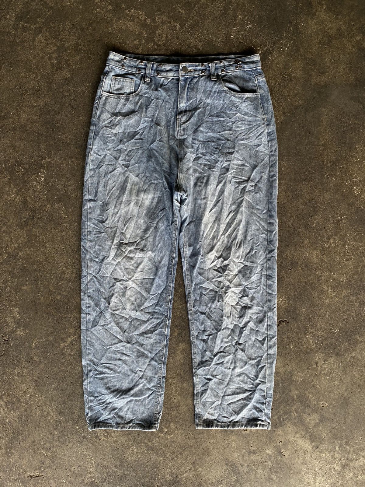 Japanese Brand VINTAGE JEANS DENIM PANTS Size US 31 - 1 Thumbnail