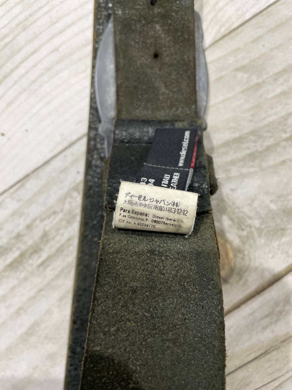 Diesel Vintage Diesel Team Biker Fire Harley Choppers Leather Belt Size ONE SIZE - 7 Thumbnail