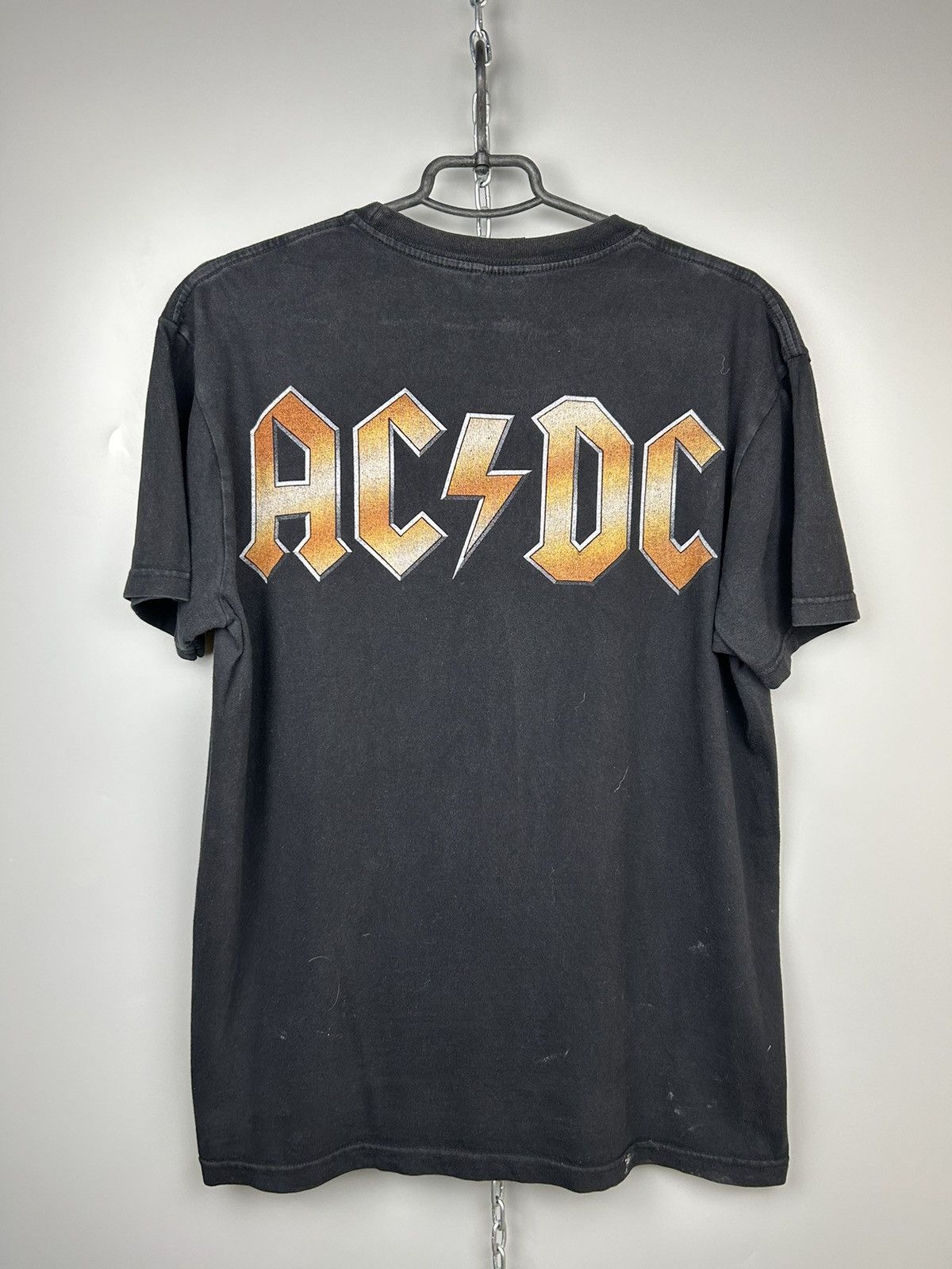 Vintage ACDC Black Ice Band Tee T shirt rare Size US L / EU 52-54 / 3 - 14 Thumbnail