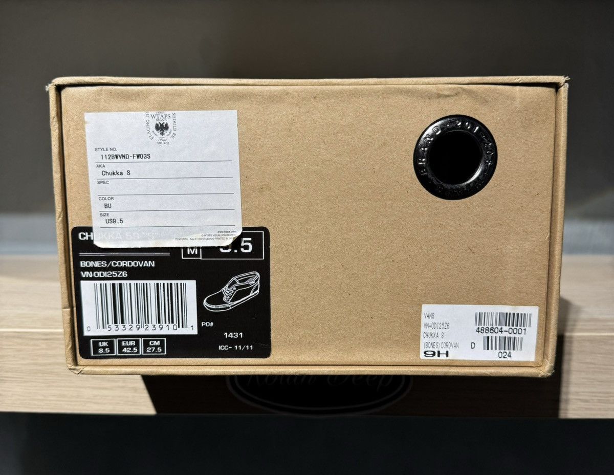 Vans × Wtaps Vans Syndicate x WTAPS Crossbones Chukka Size US 9.5 / EU 42-43 - 10 Thumbnail