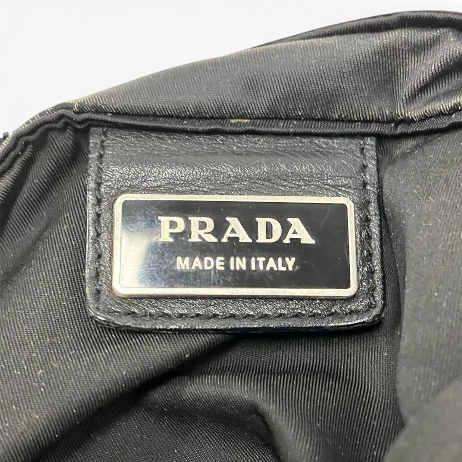 Prada Prada - Black Nylon Crossbody Bag Size ONE SIZE - 8 Thumbnail