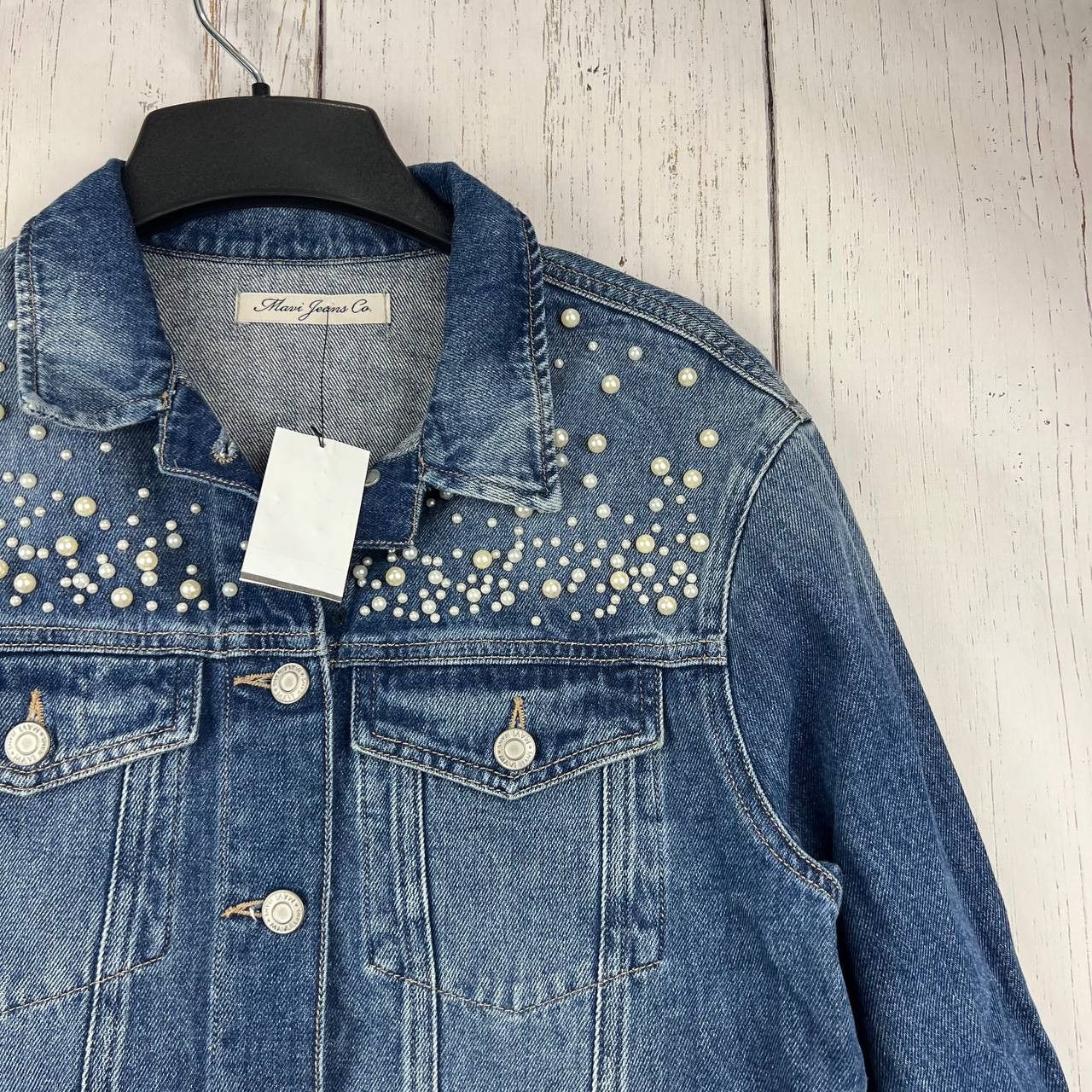 Mavi Mavi Small Classic Fit Stretchable Denim Jeans Jacket Size S / US 4 / IT 40 - 4 Thumbnail