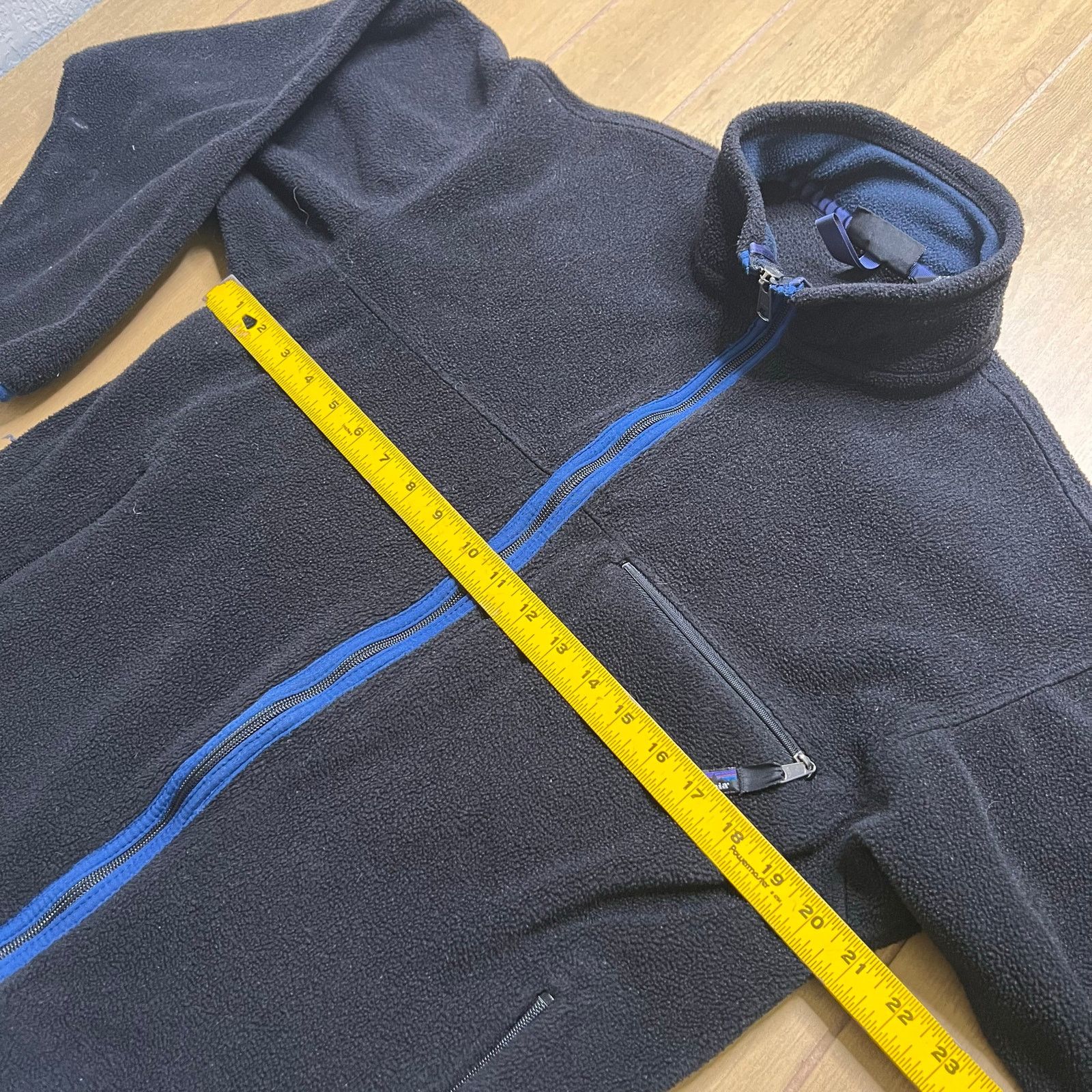 Patagonia Vintage Patagonia Fleece Jacket Mens M Blue Made in USA 90s Size US M / EU 48-50 / 2 - 7 Thumbnail